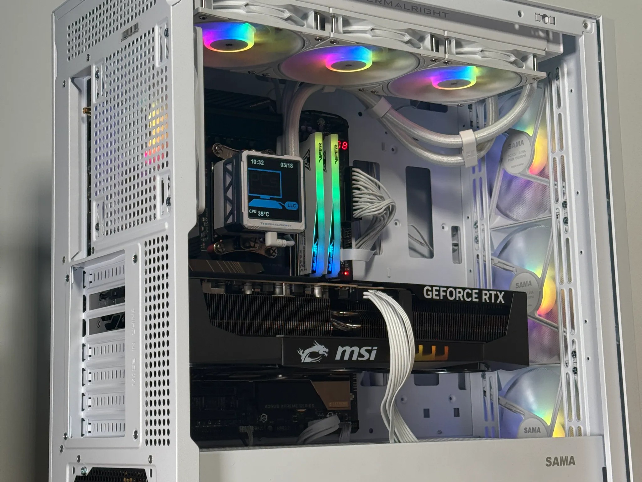 RTX 5090 Workstation/Gaming PC Ryzen 9950x3D 96GB DDR5 4TB NVME