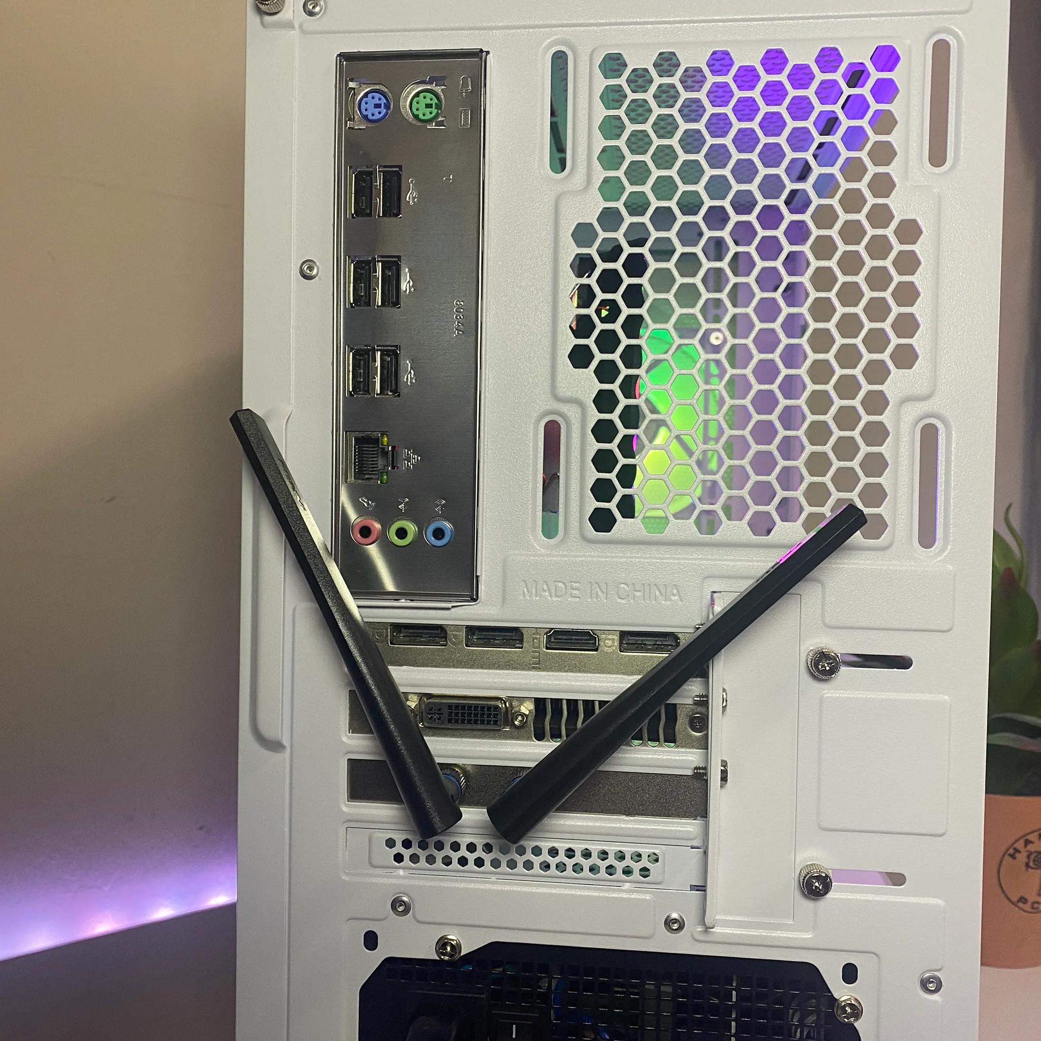 ❄️⚡Aquila V1 ❄️⚡| Custom Gaming PC | Windows 11, GTX 970, 12 Core CPU, 16gb RAM, 1.25TB Storage!