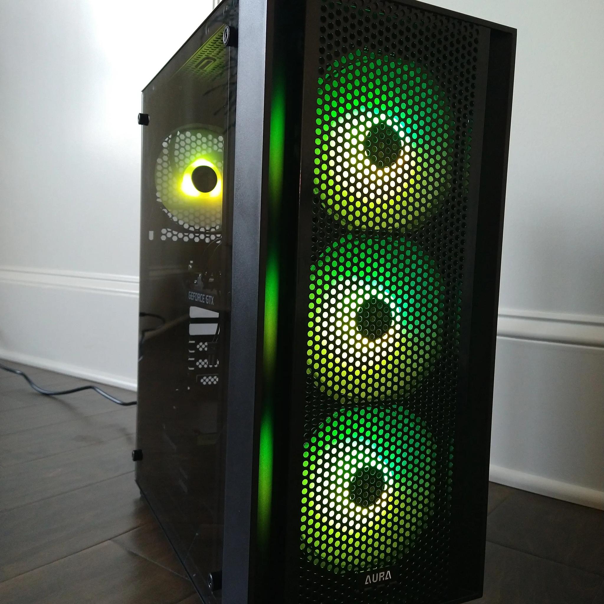 Xeon Gaming PC - Xeon X5675 + GTX 1650 - 16GB RAM - 699GB SSD - Window 10