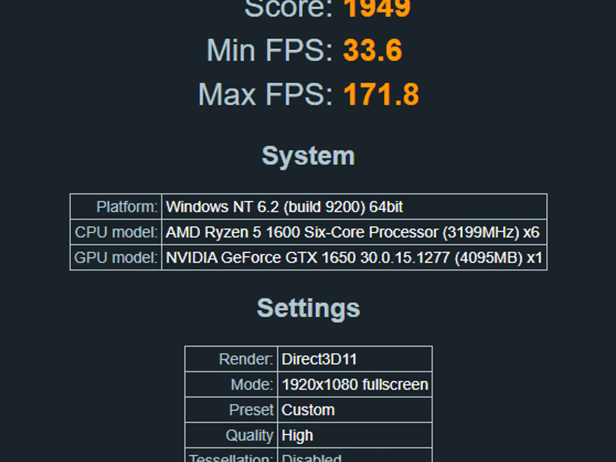 Ryzen 5 1600 GTX 1650 Gaming PC