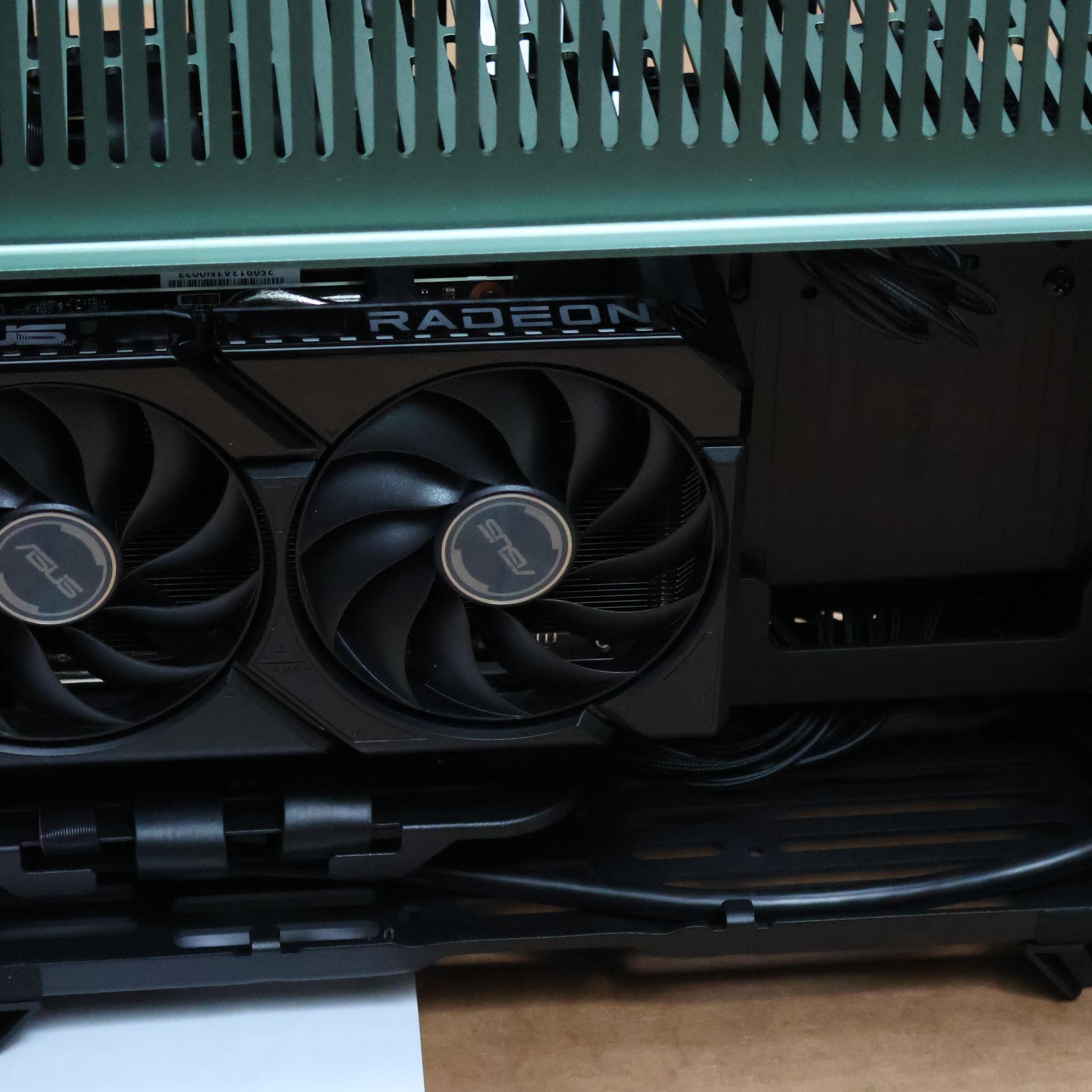 Steam OS powered 9060XT 16GB Mini ITX build, Fractal Design Terra and R5 5600G, 16GB RAM, 2TB SSD