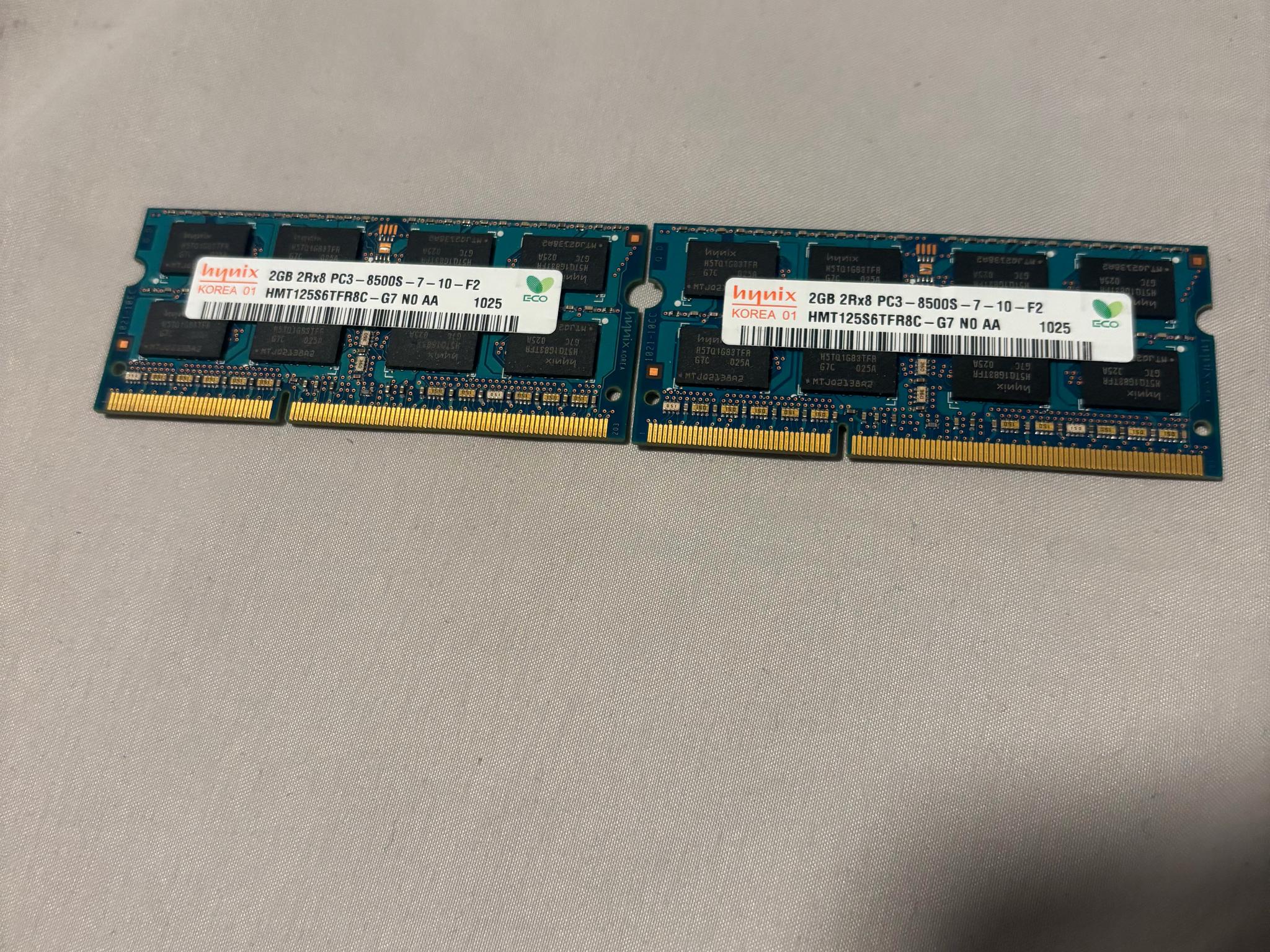 Laptop ram 6 sticks ddr3 (24gb total)