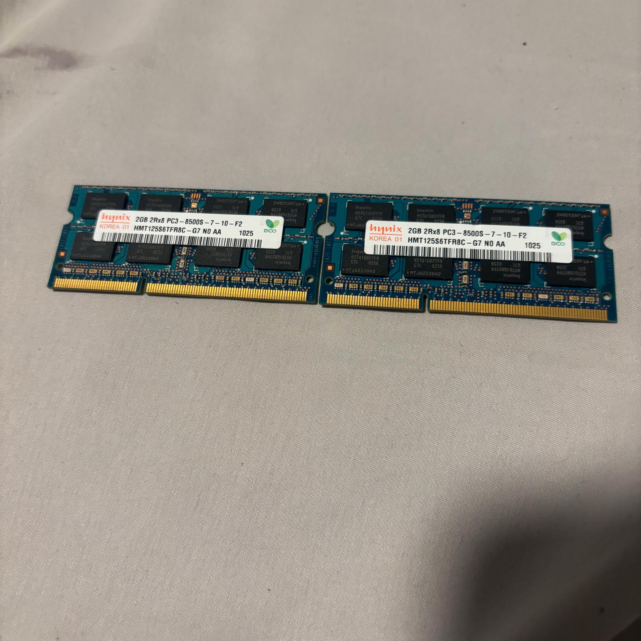 Laptop ram 6 sticks ddr3 (24gb total)