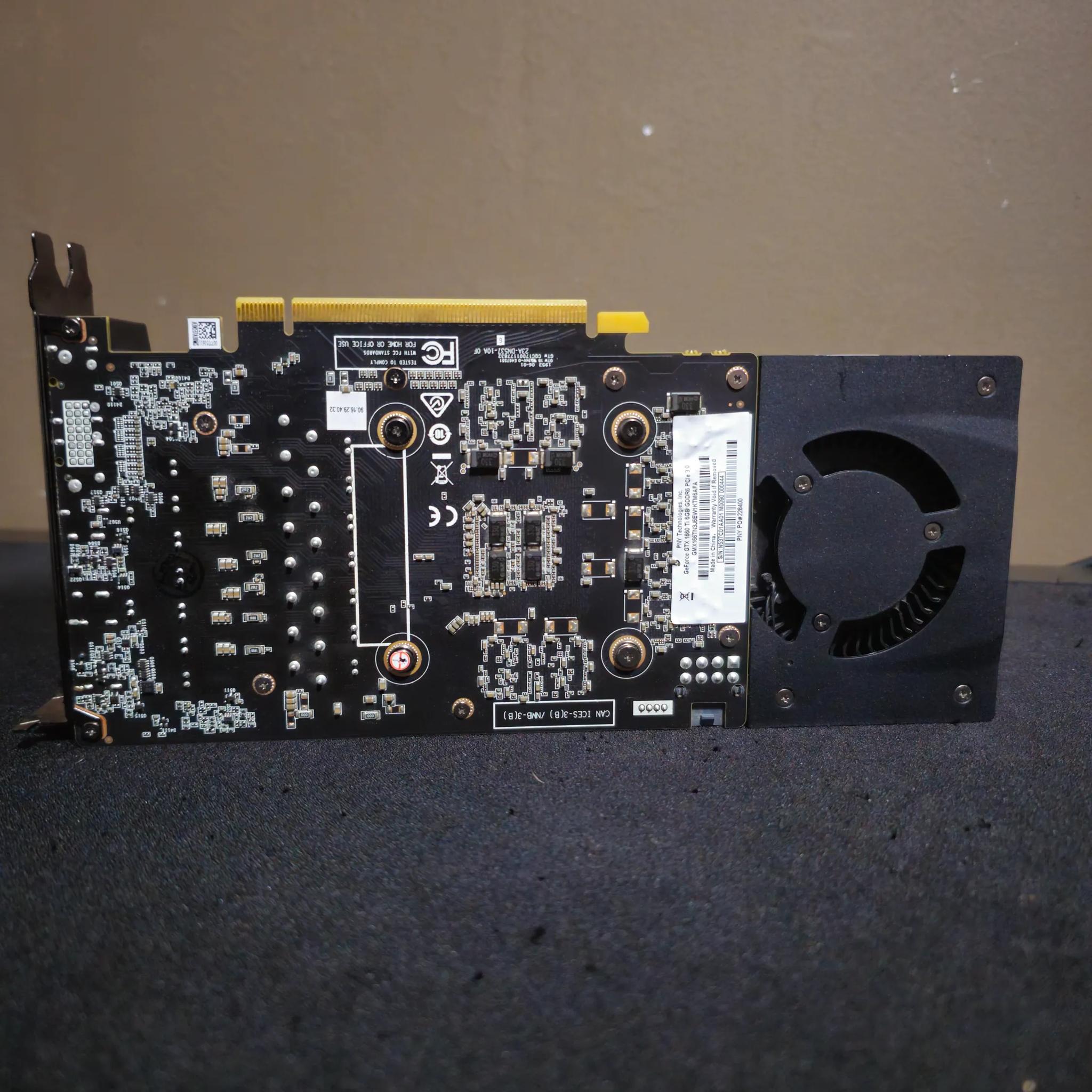 PNY GTX 1660 Ti Blower