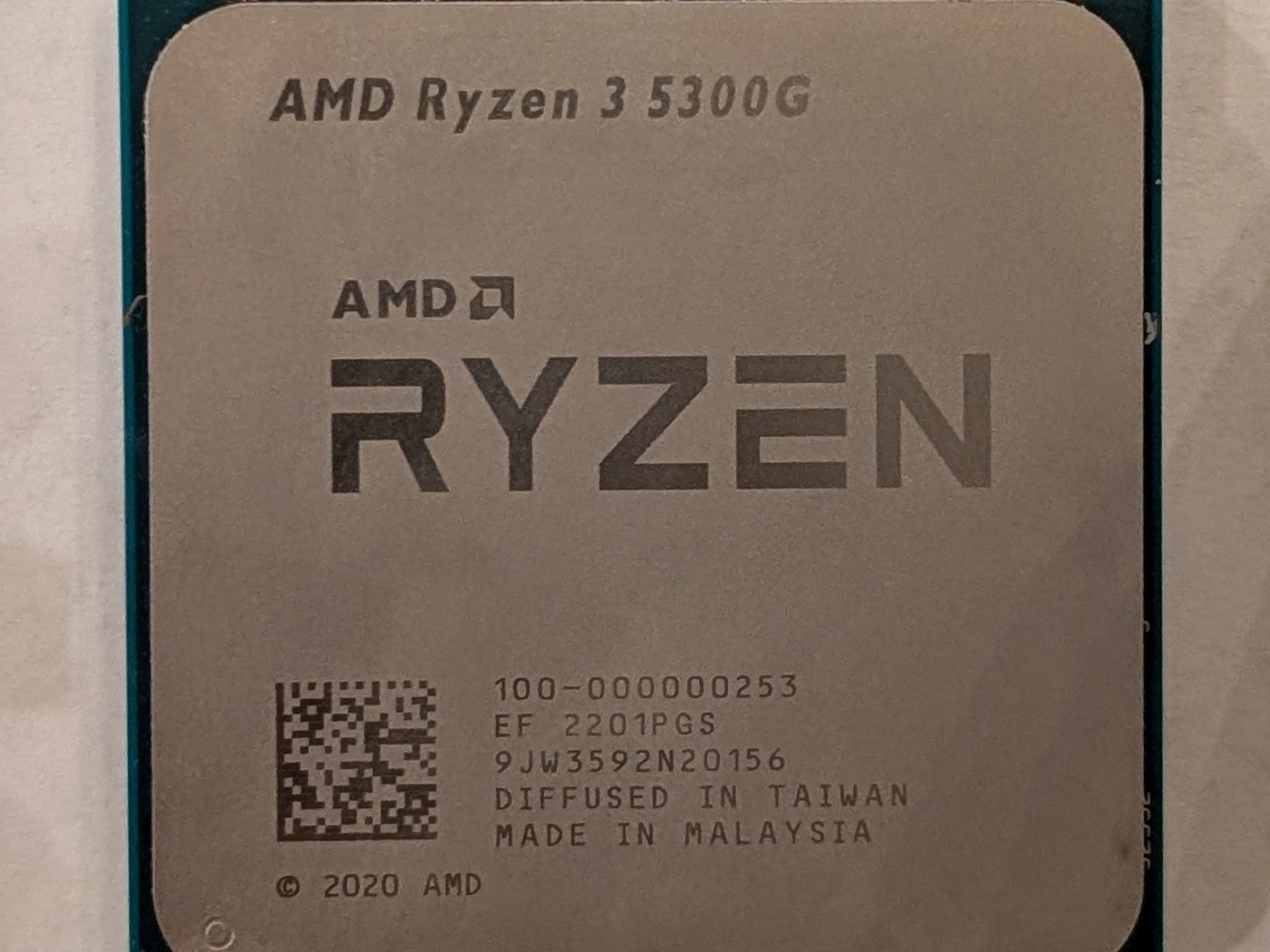 AMD Ryzen 3 5300G with generic cooler