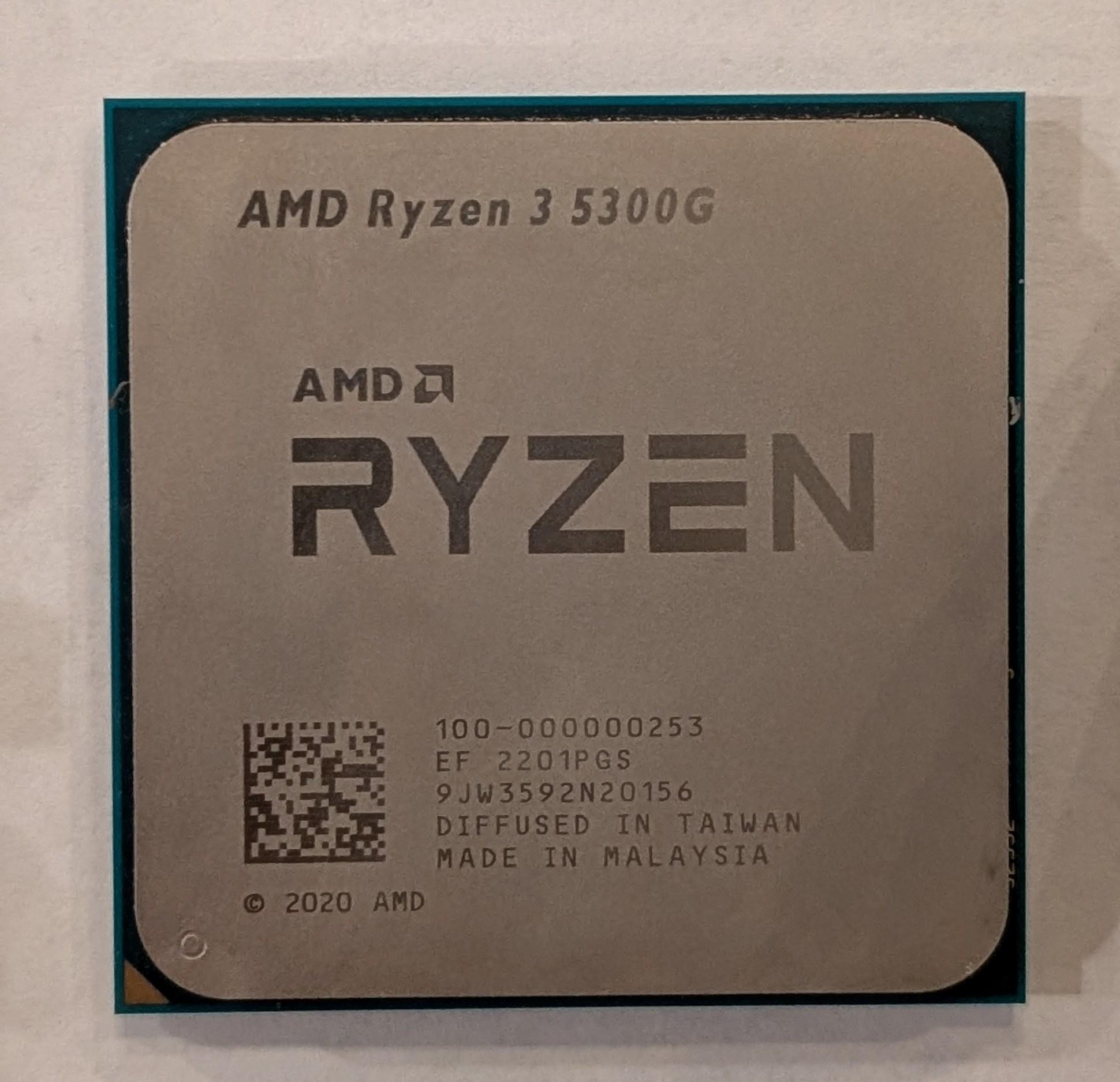 AMD Ryzen 3 5300G with generic cooler