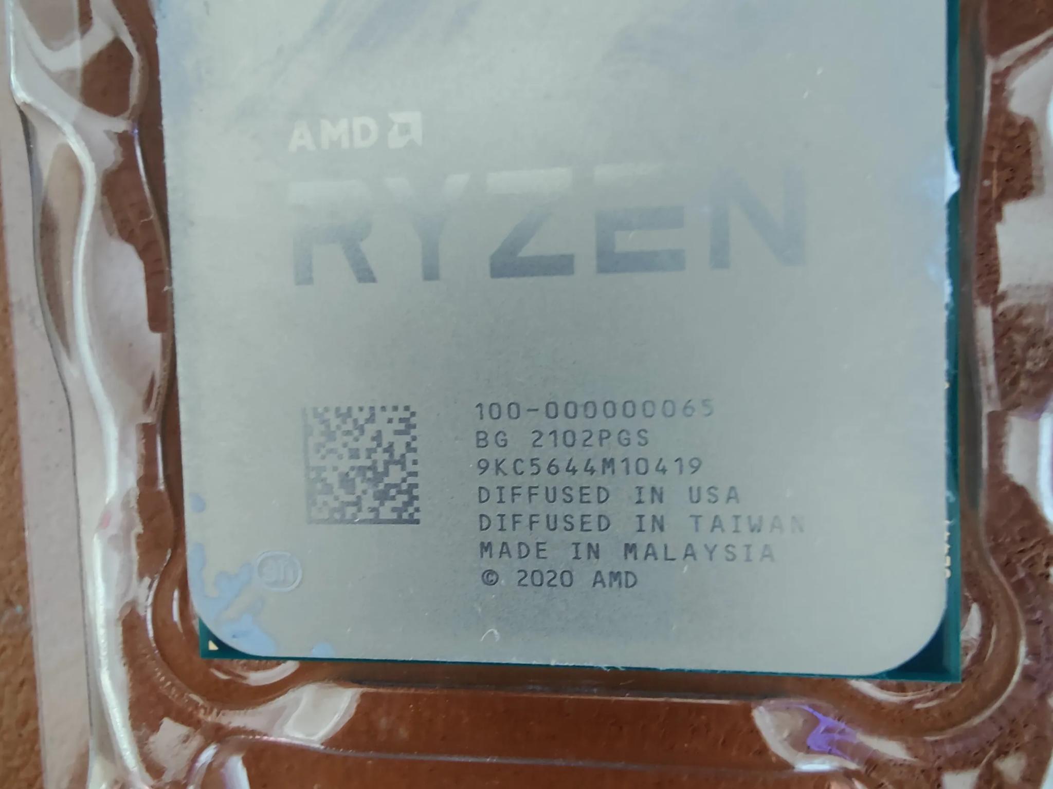 Ryzen 5600x w/stock cooler