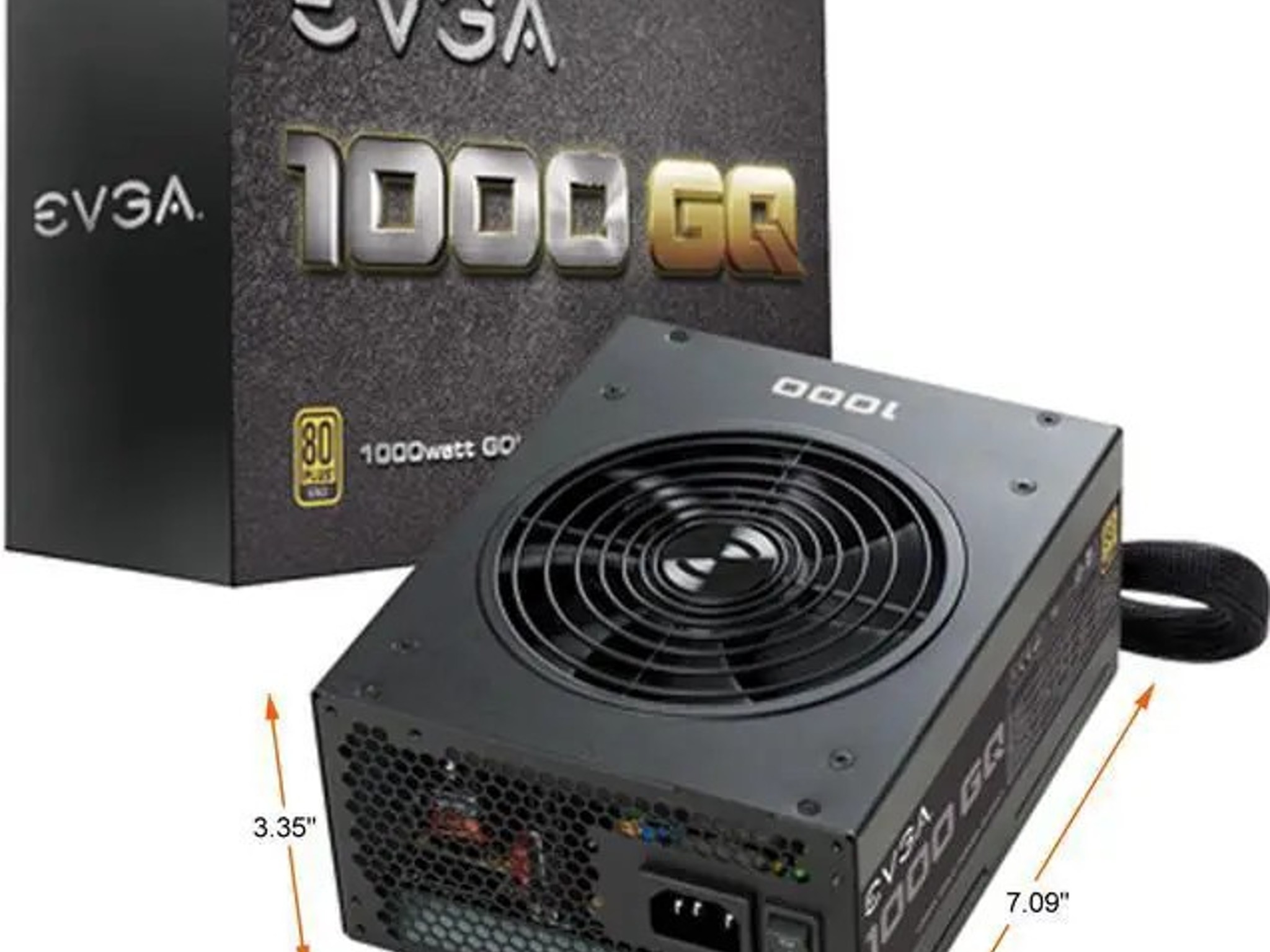 ++ New +++ EVGA 1000GQ Gold Semi-Modular power supply