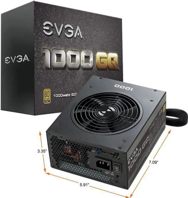 ++ New +++ EVGA 1000GQ Gold Semi-Modular power supply