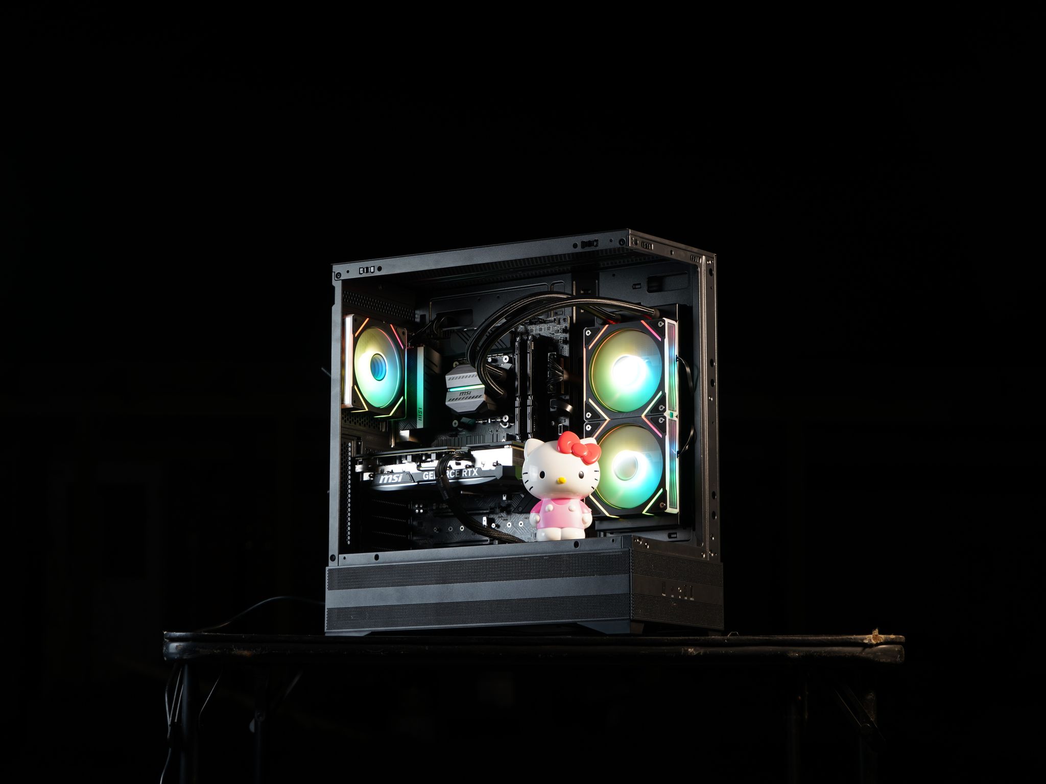 🦾 медуза - RTX 4070Ti | Intel Core i7 13700F | 32GB DDR5 | 1TB | WiFi/BT Gaming PC 🪖