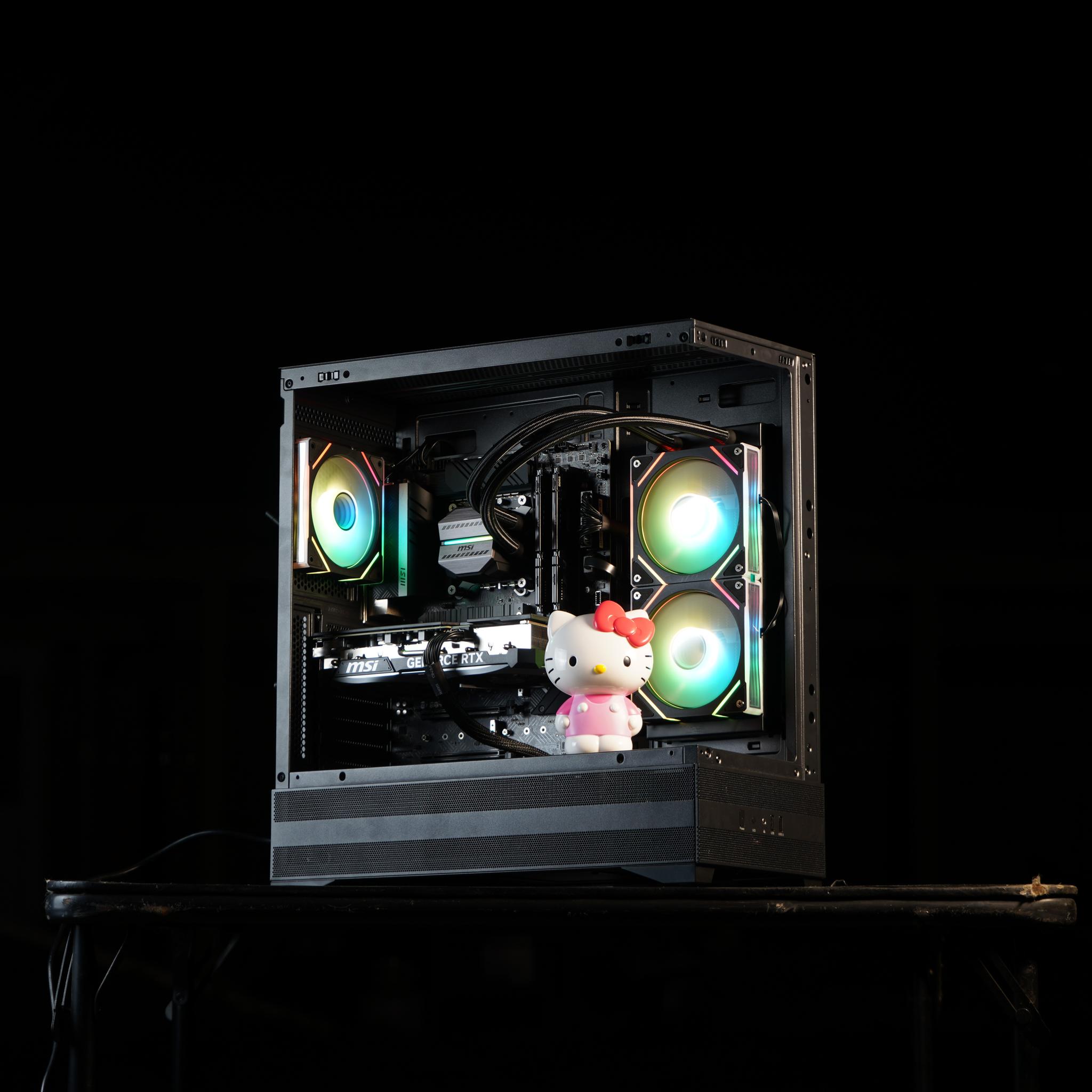 🦾 медуза - RTX 4070Ti | Intel Core i7 13700F | 32GB DDR5 | 1TB | WiFi/BT Gaming PC 🪖
