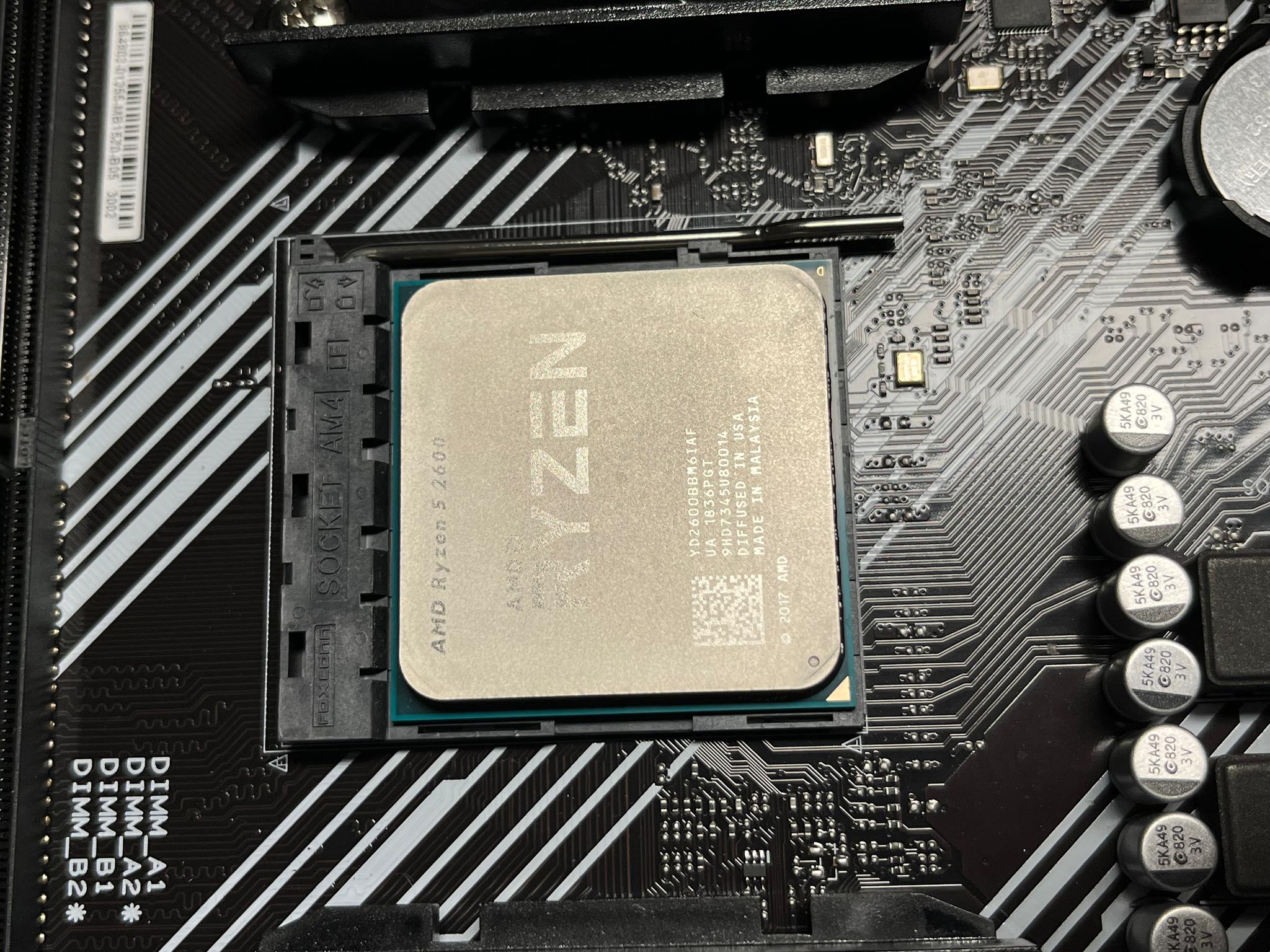 Asus Prime B450M-A II w/ Ryzen 5 2600