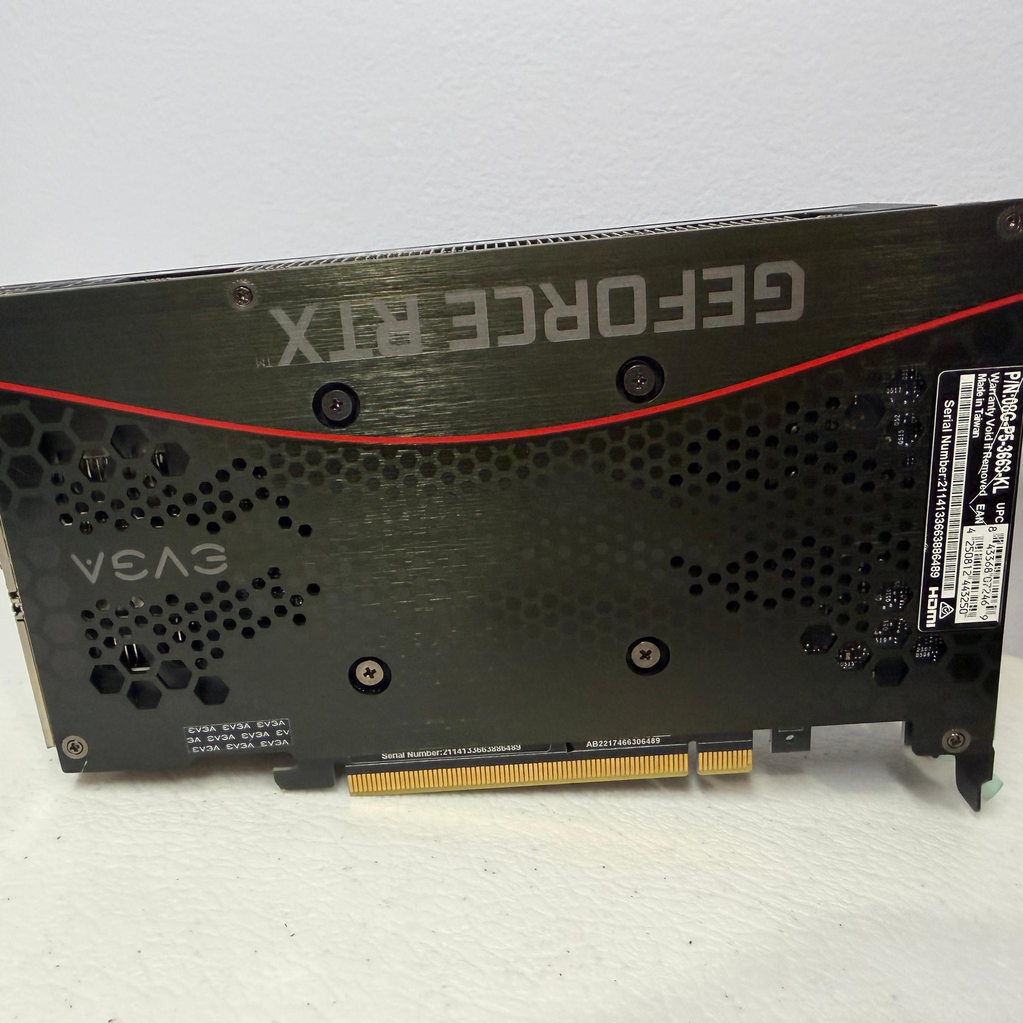 EVGA GeForce RTX 3060 TI / 3060TI XC GAMING 8GB GDDR6 Graphics Card