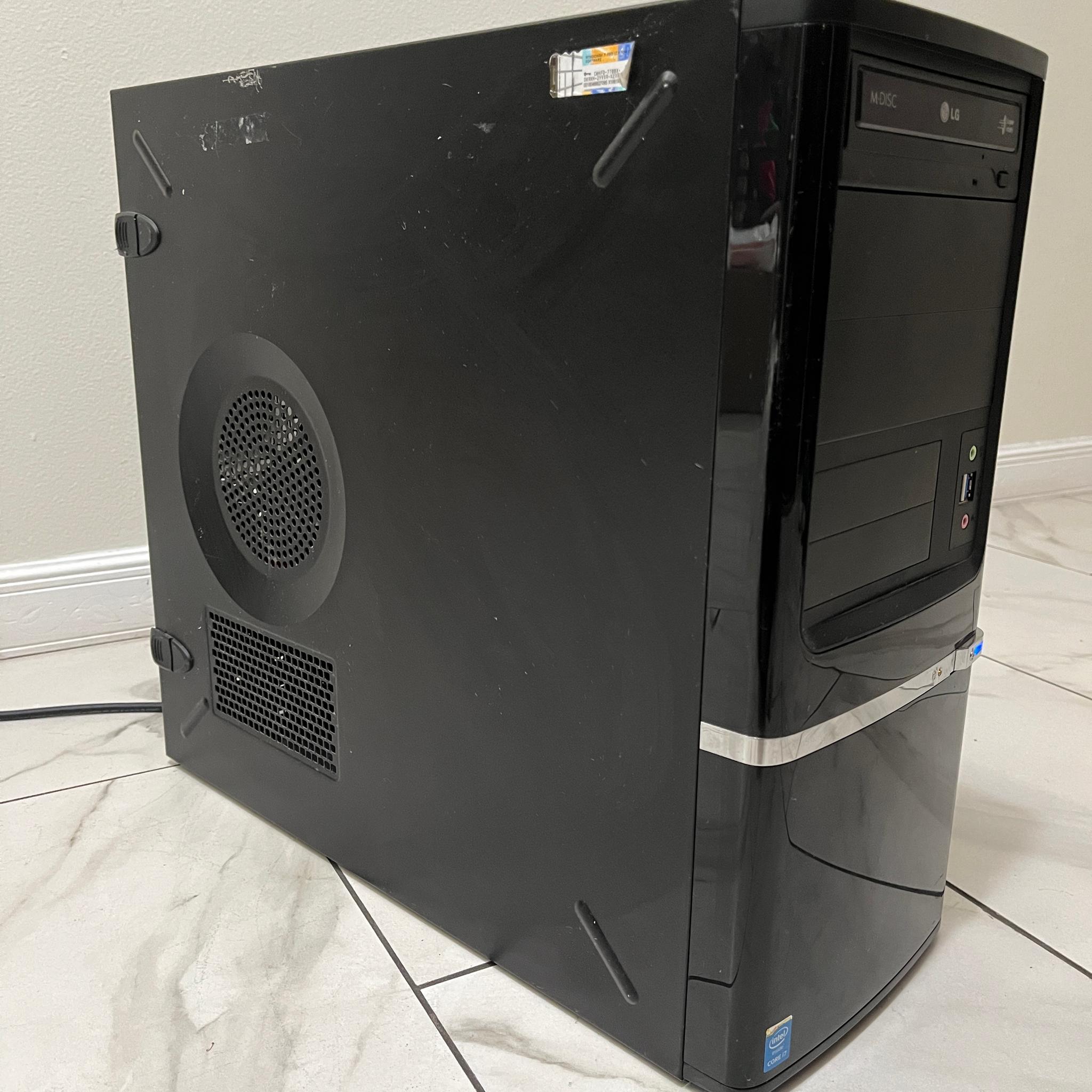 Budget Gaming PC-Intel i7-4790,AMD HD 7970 3GB, 16GB RAM, 750GB Storage, w/ Wi-Fi & BT
