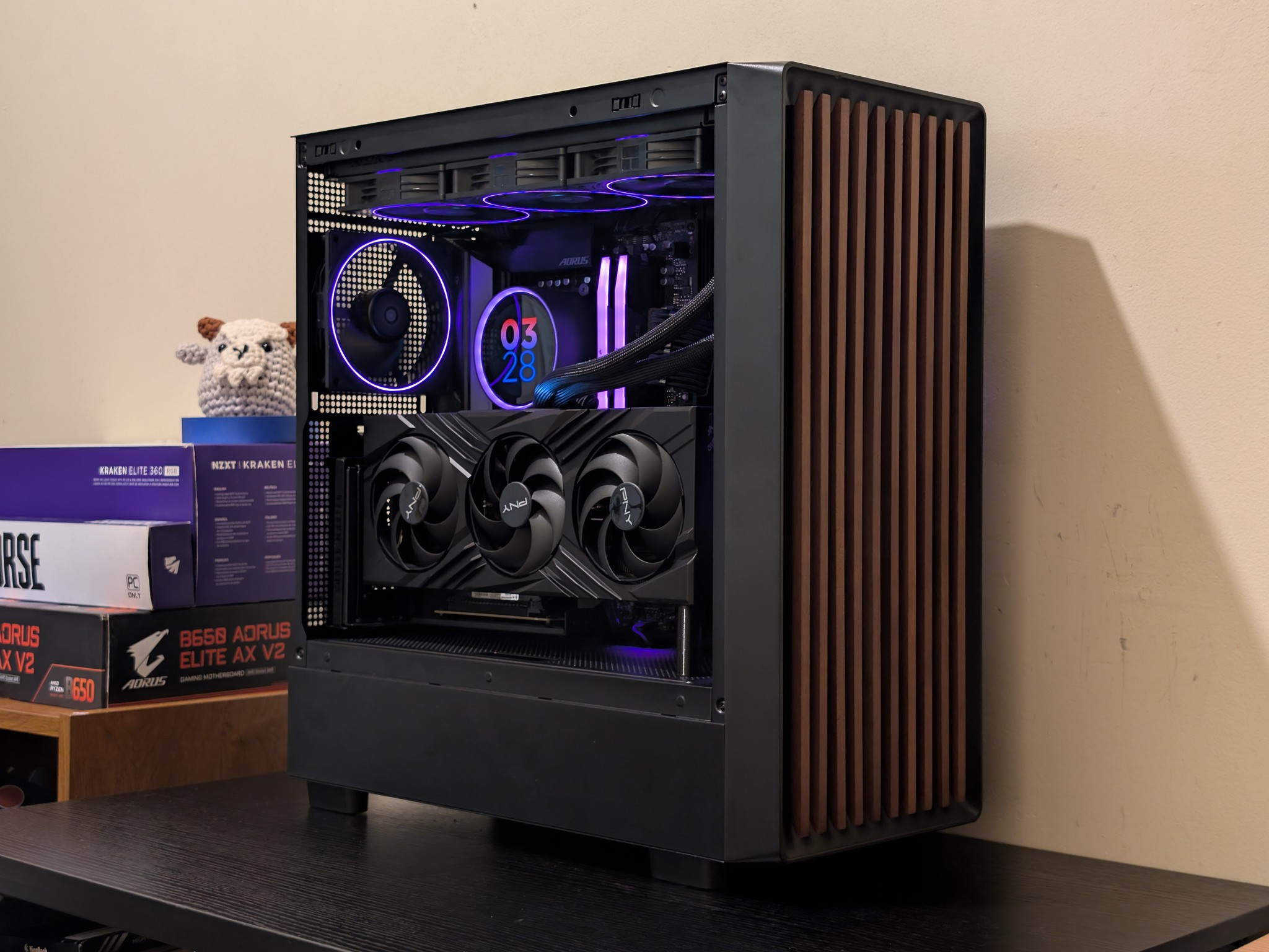 ⚫🪵4K Gaming Beast | RTX 4080 Super | Ryzen 7 7800X3D | 2TB SSD | 64GB RAM | WiFi 6 & Bluetooth🪵⚫