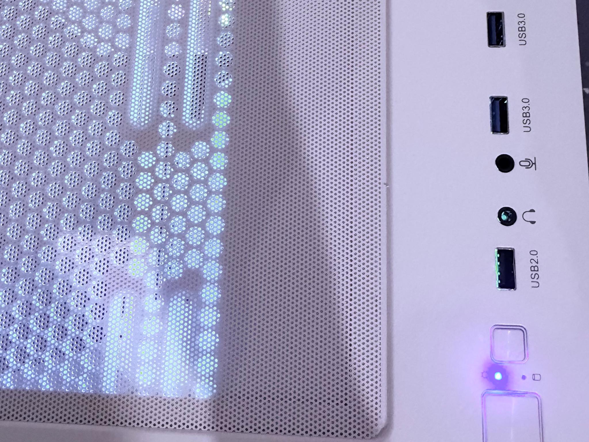 ⚪️"Polar Halo"🌈| 1440p Gaming | RTX 5060 | Ryzen 7 8700F | 16GB DDR5 | 1TB SSD | Free Shipping