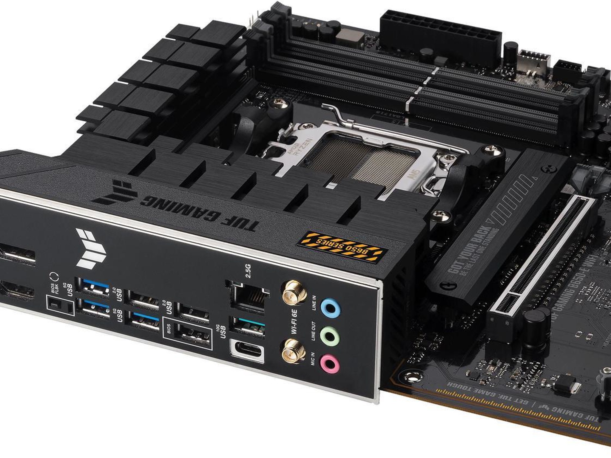 ASUS TUF GAMING B650-E WIFI AMD B650 AM5 ATX motherboard LIKE NEW