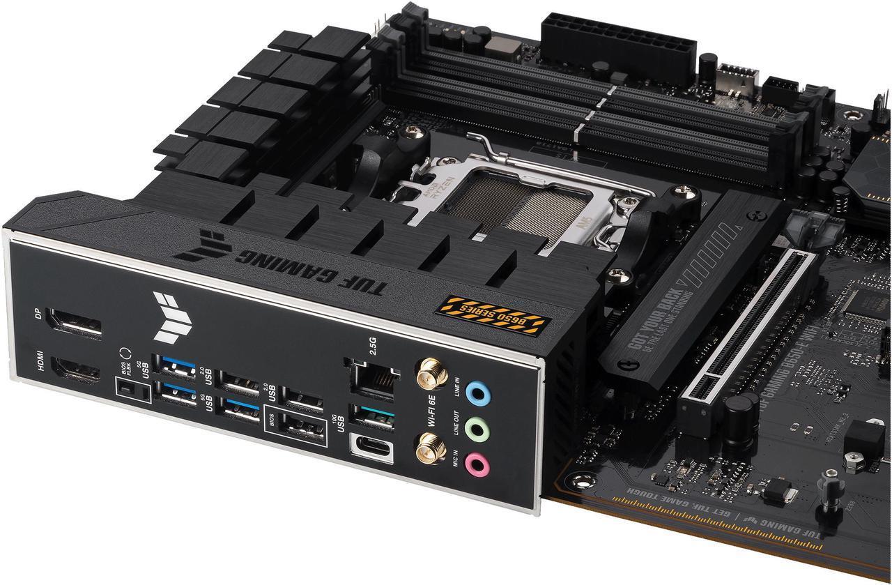 ASUS TUF GAMING B650-E WIFI AMD B650 AM5 ATX motherboard LIKE NEW