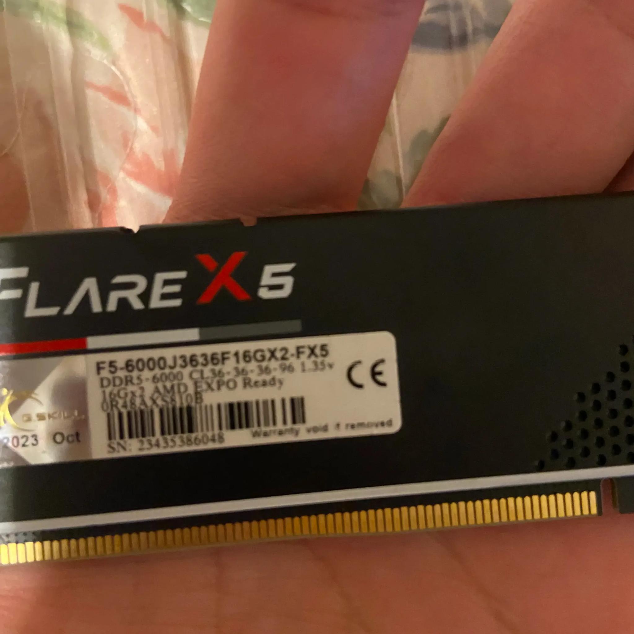 G.Skill Flare X5 32 GB (2 x 16 GB) DDR5-6000