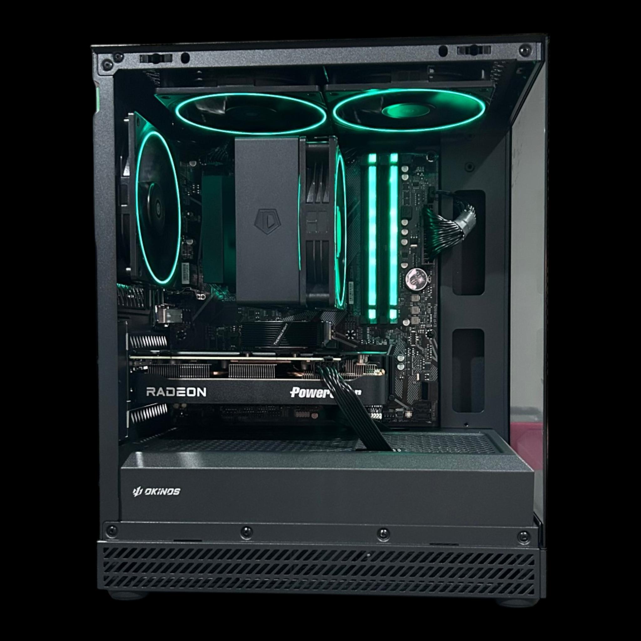 *SALE* RX 9060XT 16GB | Ryzen 5 5600X | 16GB DDR4 | 1TB NVMe | WI-FI | The Shadow Cruiser Elite