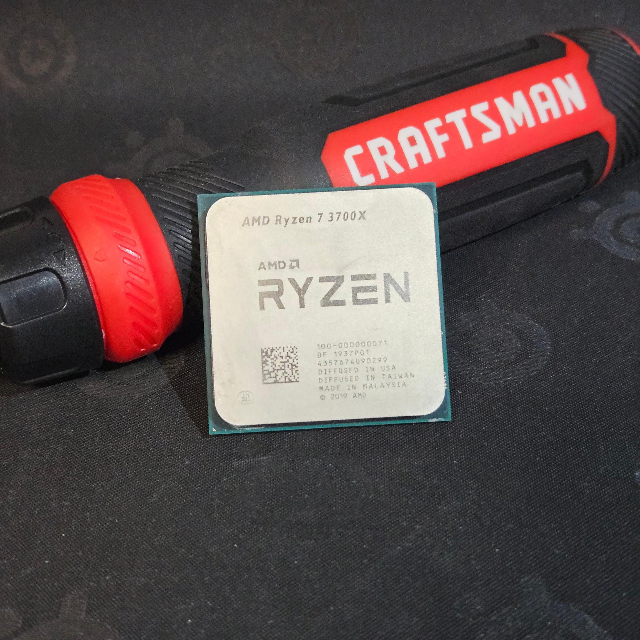 AMD Ryzen 7 3700X 8 Core 16 Thread Socket AM4 Processor - FOR PARTS