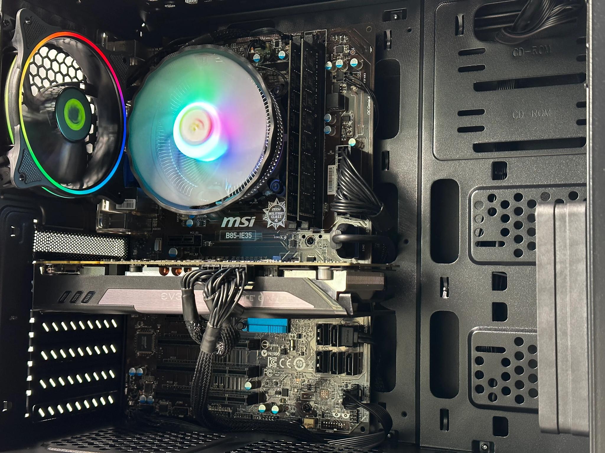🕹️Starter Gaming PC🕹️Nvidia GTX 760🕹️Intel Xeon 1270 V3🕹️16GB  RAM🕹️500GB SSD