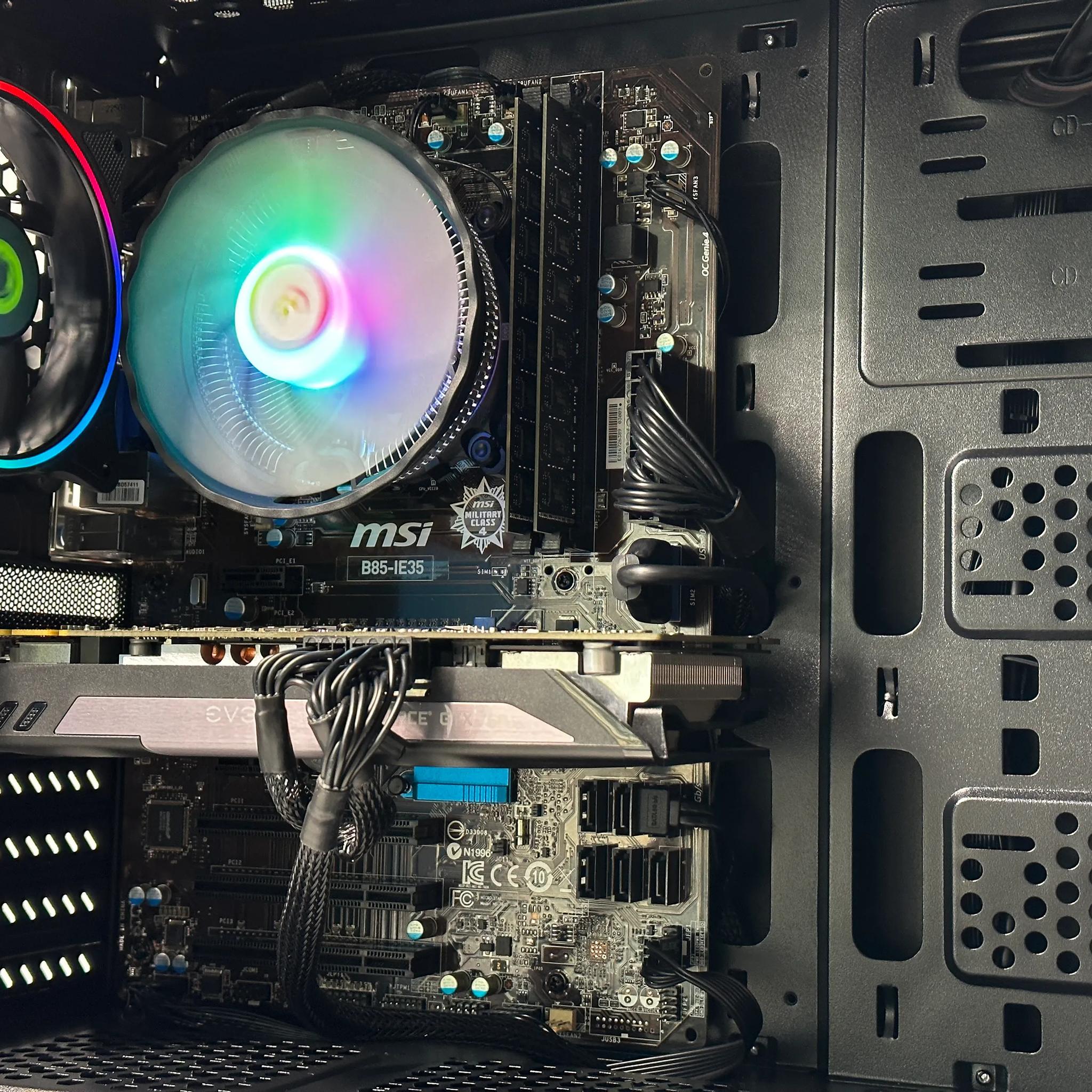 🕹️Starter Gaming PC🕹️Nvidia GTX 760🕹️Intel Xeon 1270 V3🕹️16GB  RAM🕹️500GB SSD