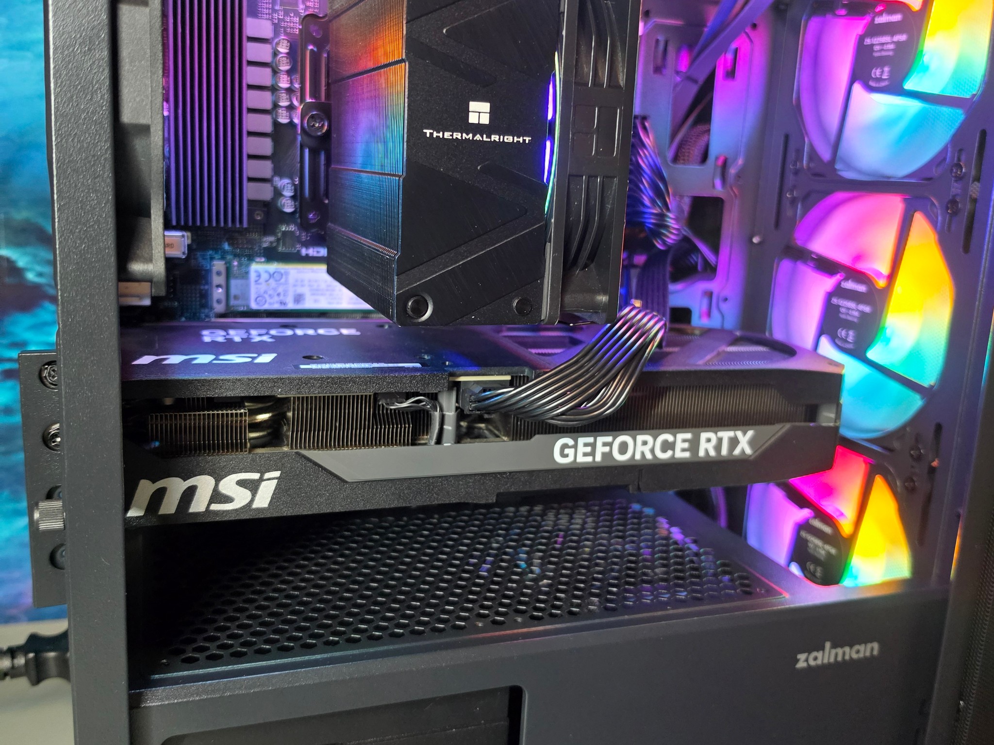 MSI RTX 5070 12gb + Ryzen 9600x PC Build #98