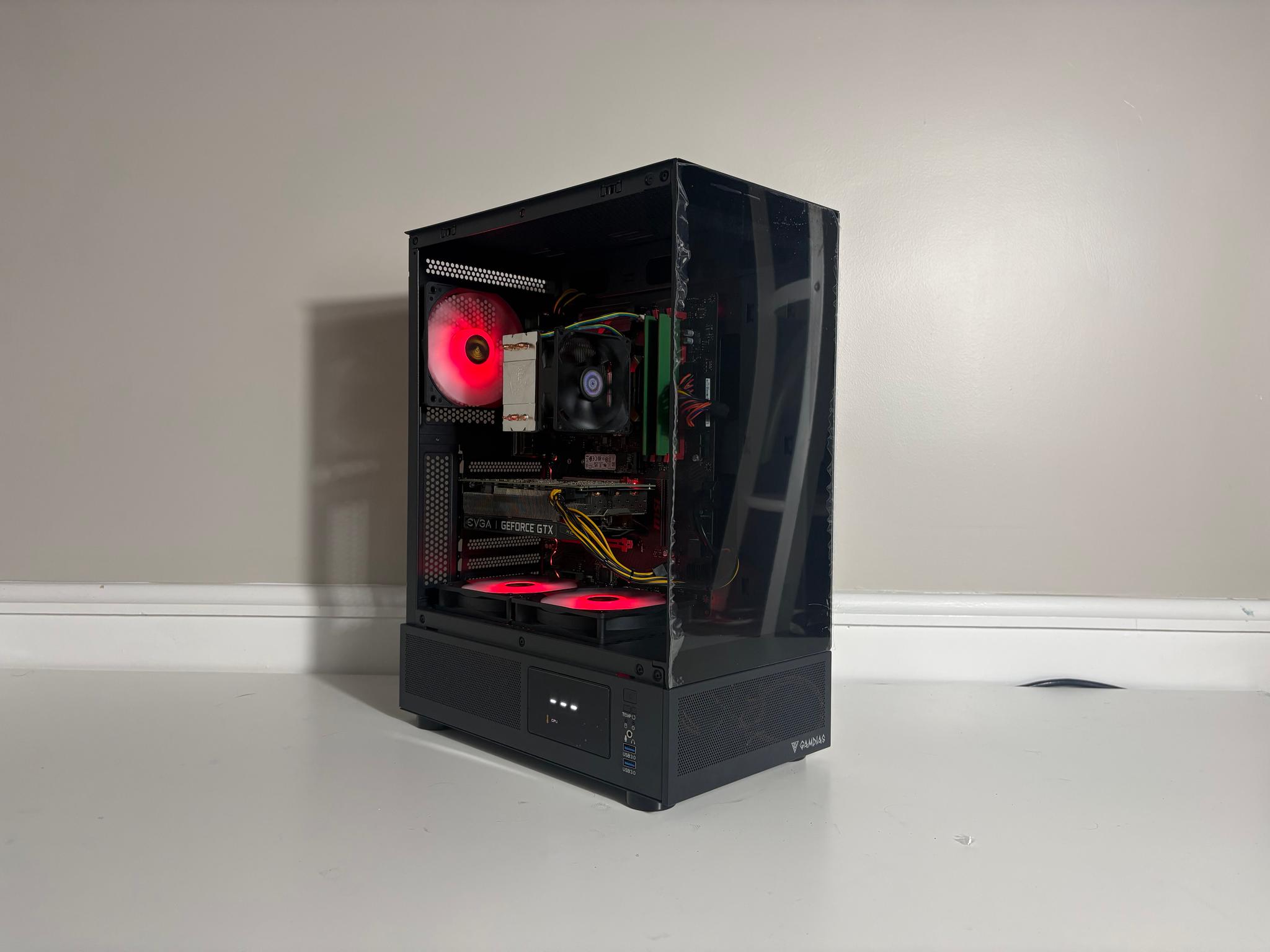 Crimson Valley (V3) Gaming PC - Intel Core i5 8400, GTX 1660, 16GB DDR4, 256GB SSD