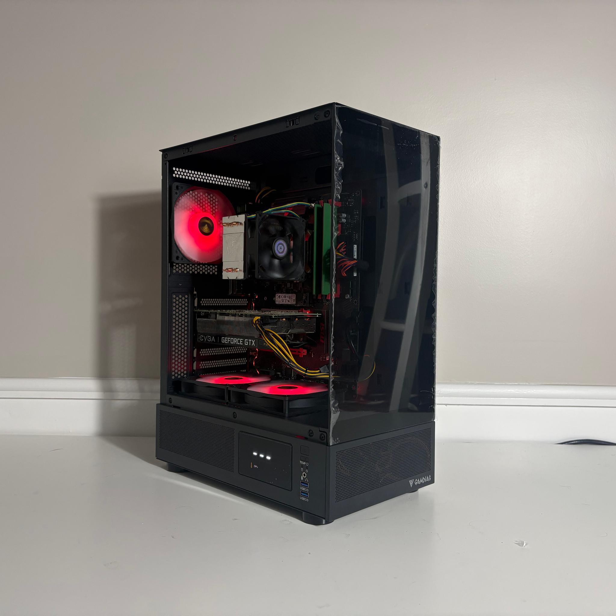 Crimson Valley (V3) Gaming PC - Intel Core i5 8400, GTX 1660, 16GB DDR4, 256GB SSD