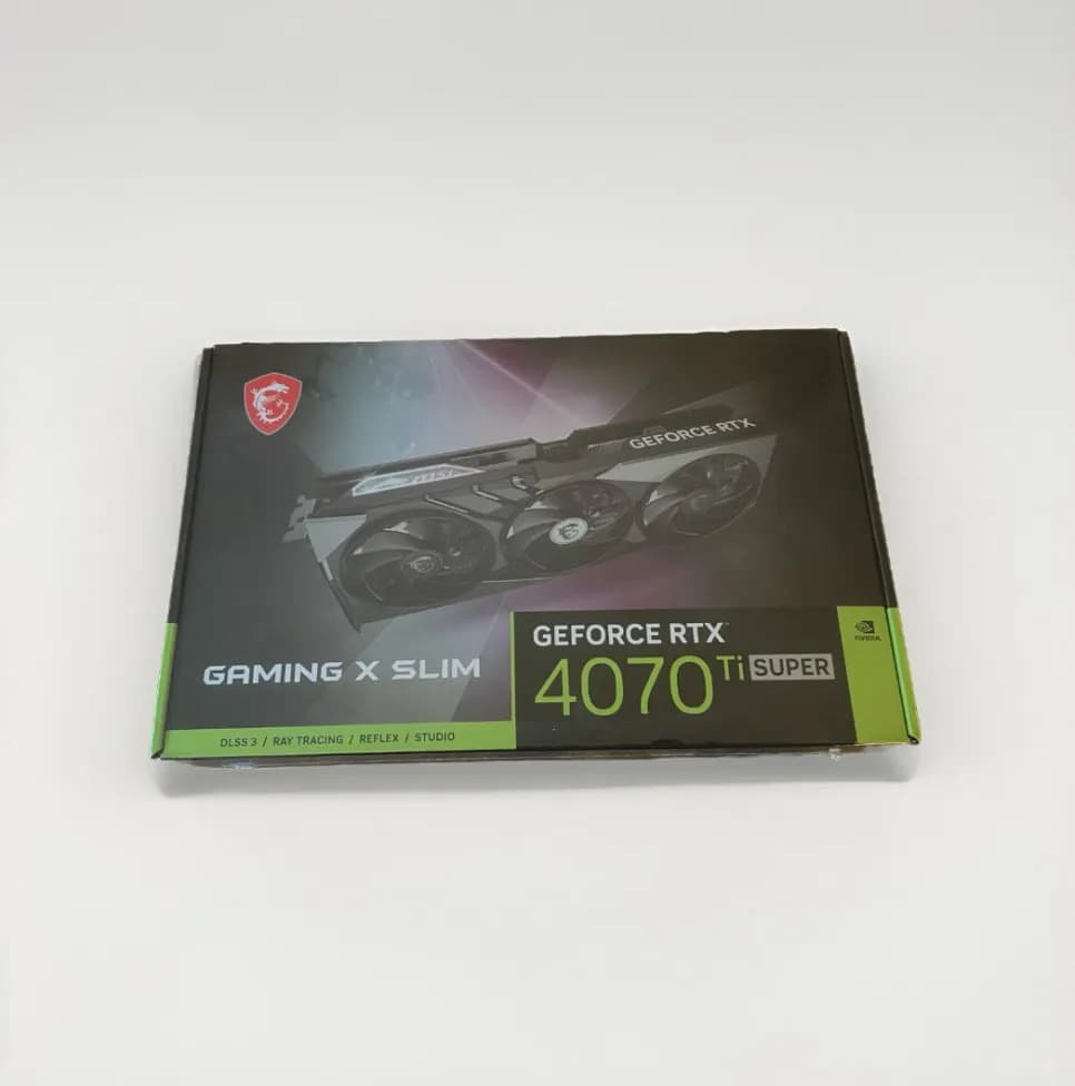MSI GeForce RTX 4070 Ti Super 16G Gaming X Slim Graphics Card