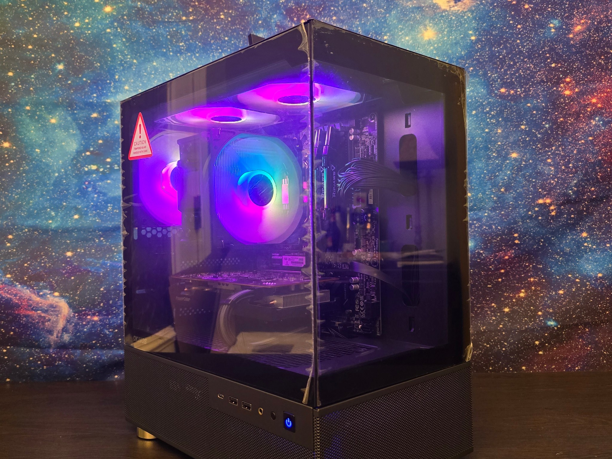 MID LEVEL 1080P PC | RX 6600 8GB | Ryzen 5 5500 | B550M | 16GB DDR4