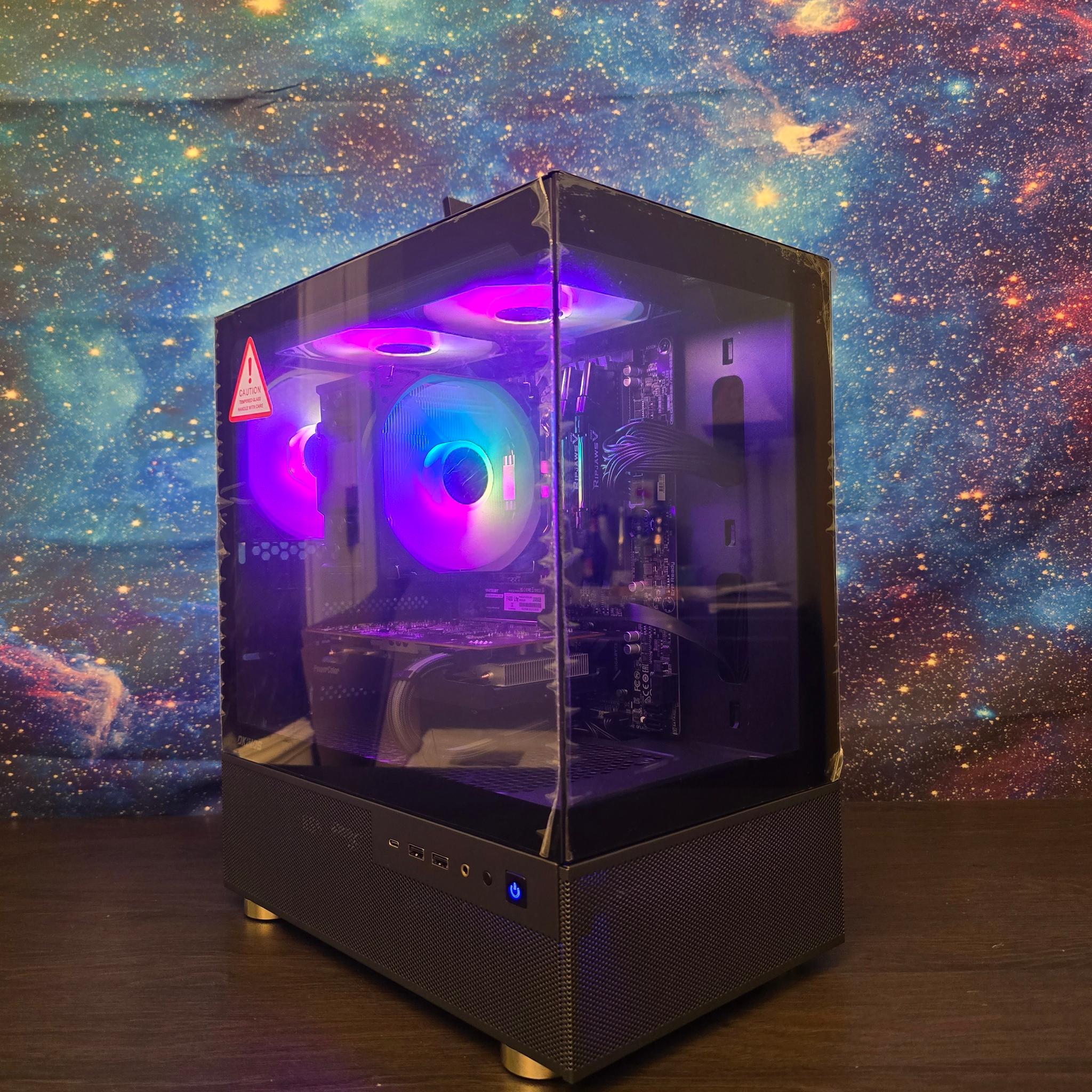 MID LEVEL 1080P PC | RX 6600 8GB | Ryzen 5 5500 | B550M | 16GB DDR4