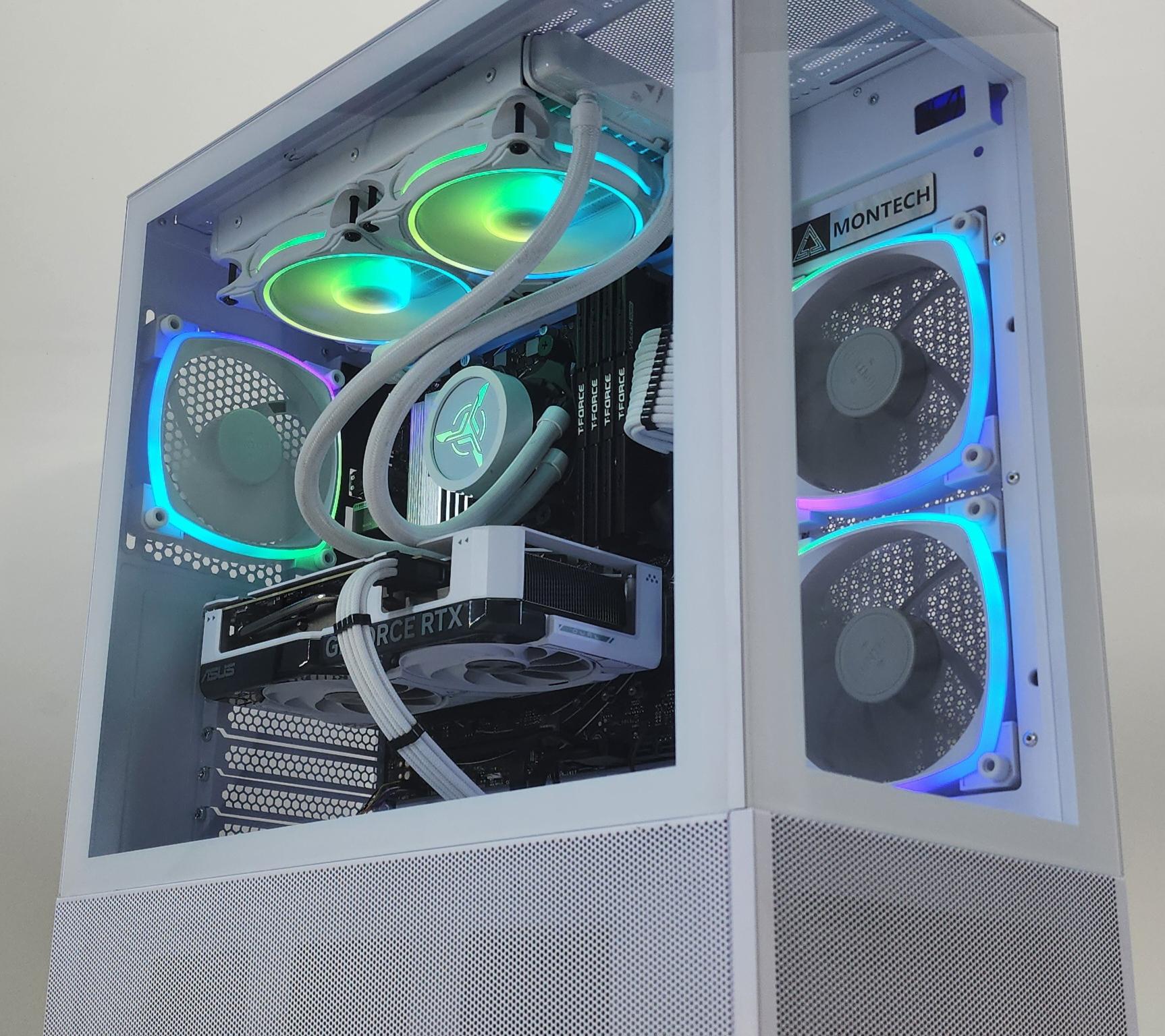 Gaming PC Ryzen 7 7700 32GB RAM 1TB SSD RTX 4060 Ti 8GB Windows 11 Computer