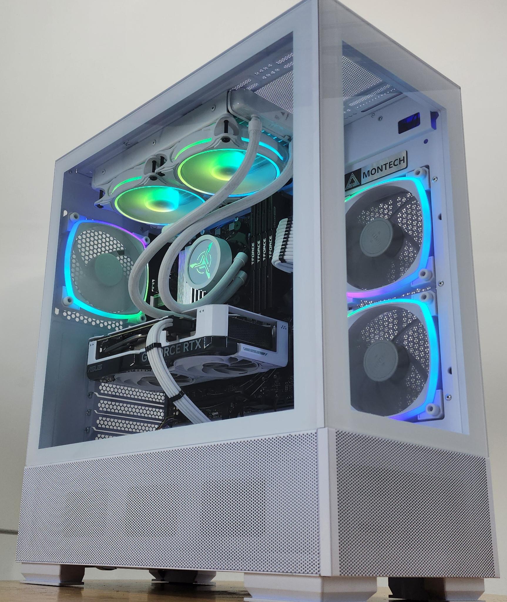 Gaming PC Ryzen 7 7700 32GB RAM 1TB SSD RTX 4060 Ti 8GB Windows 11 Computer