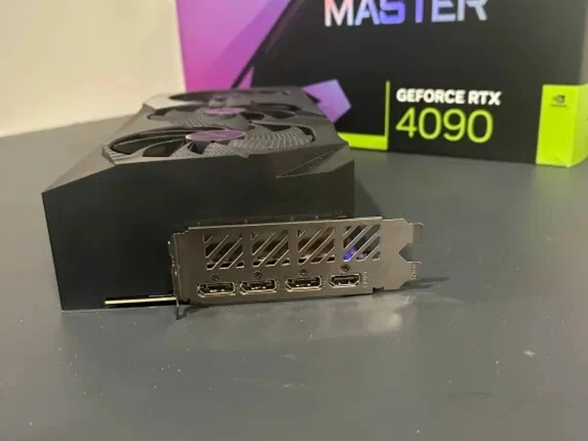 GIGABYTE AORUS GeForce RTX 4090 MASTER 24GB GDDR6X Graphics Card