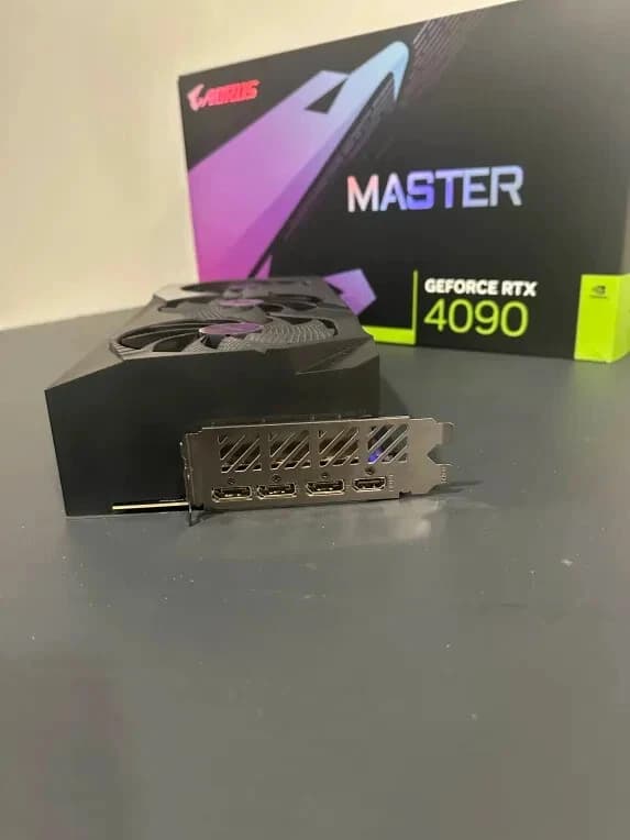 GIGABYTE AORUS GeForce RTX 4090 MASTER 24GB GDDR6X Graphics Card