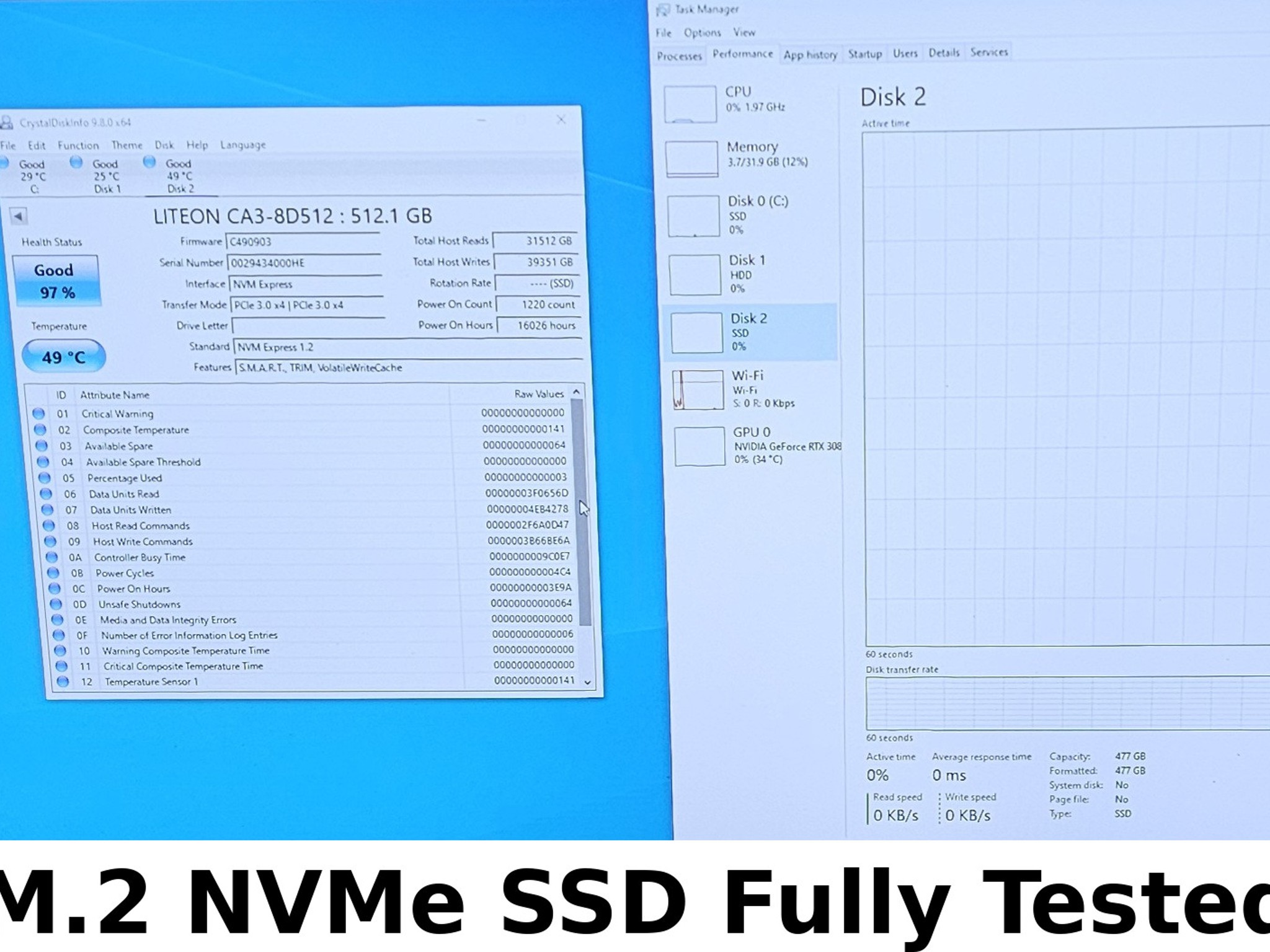 256GB NVMe M.2 SSD Samsung 950 PRO V-NAND - Fully Tested