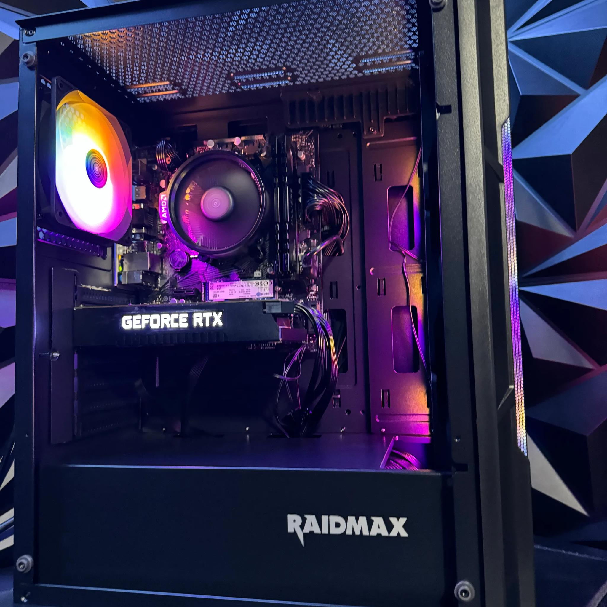 🎮🕹️👾Tusker Build 4560🎮🕹️👾| Ryzen 5| RTX 2060|16 GB DDR4| 1 TB NVME