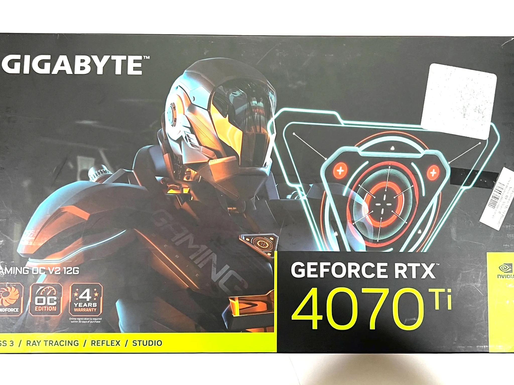 RTX 4070 Ti GIGABYTE GeForce Gaming OC 12G Graphics Card,