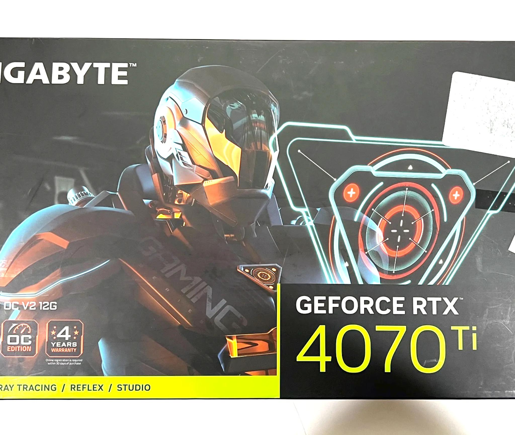 RTX 4070 Ti GIGABYTE GeForce Gaming OC 12G Graphics Card,