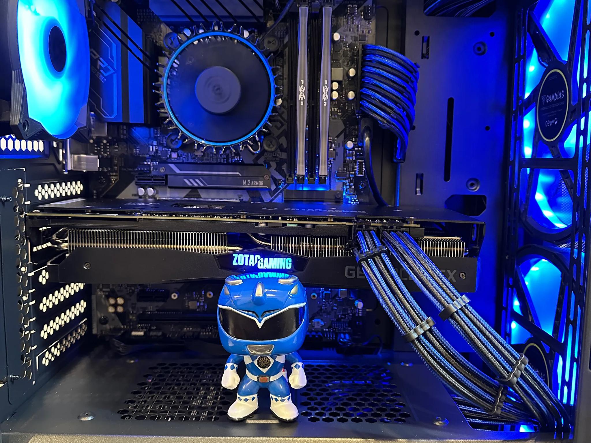 💙☃️❄️||Gaming PC-NVIDIA RTX 2070 8GB GDDR6 DLSS Ray Tracing-Intel i5-12400F -32GB DDR4 RAM- 1TB SSD