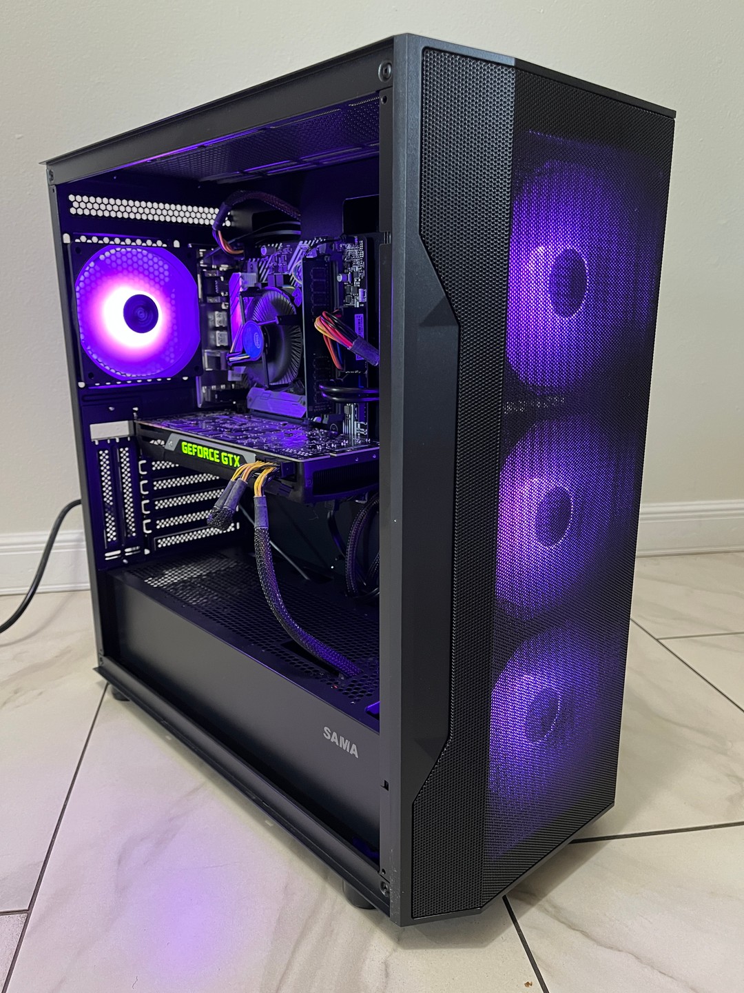 ゲーミングPC/Windows10/GTX970/SSD120GB/HDD2TB NVIDIA GTX TITAN X 12GB, Intel Core i3-10100, 16GB RAM, 1TB