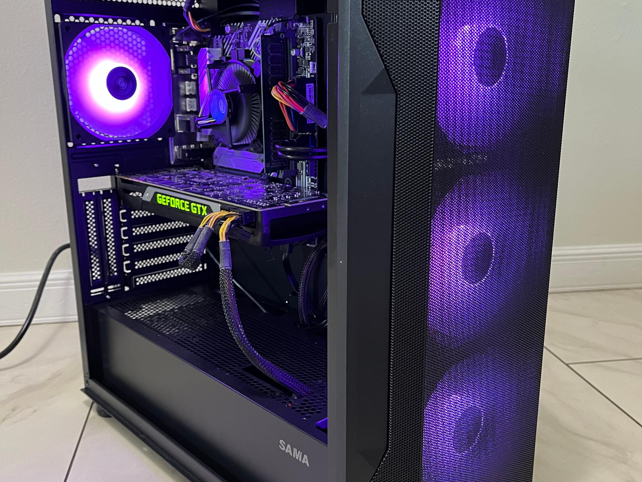 NVIDIA GTX TITAN X 12GB, Intel Core i3-10100, 16GB RAM, 1TB Storage, Gaming PC w/ Wi-Fi & BT