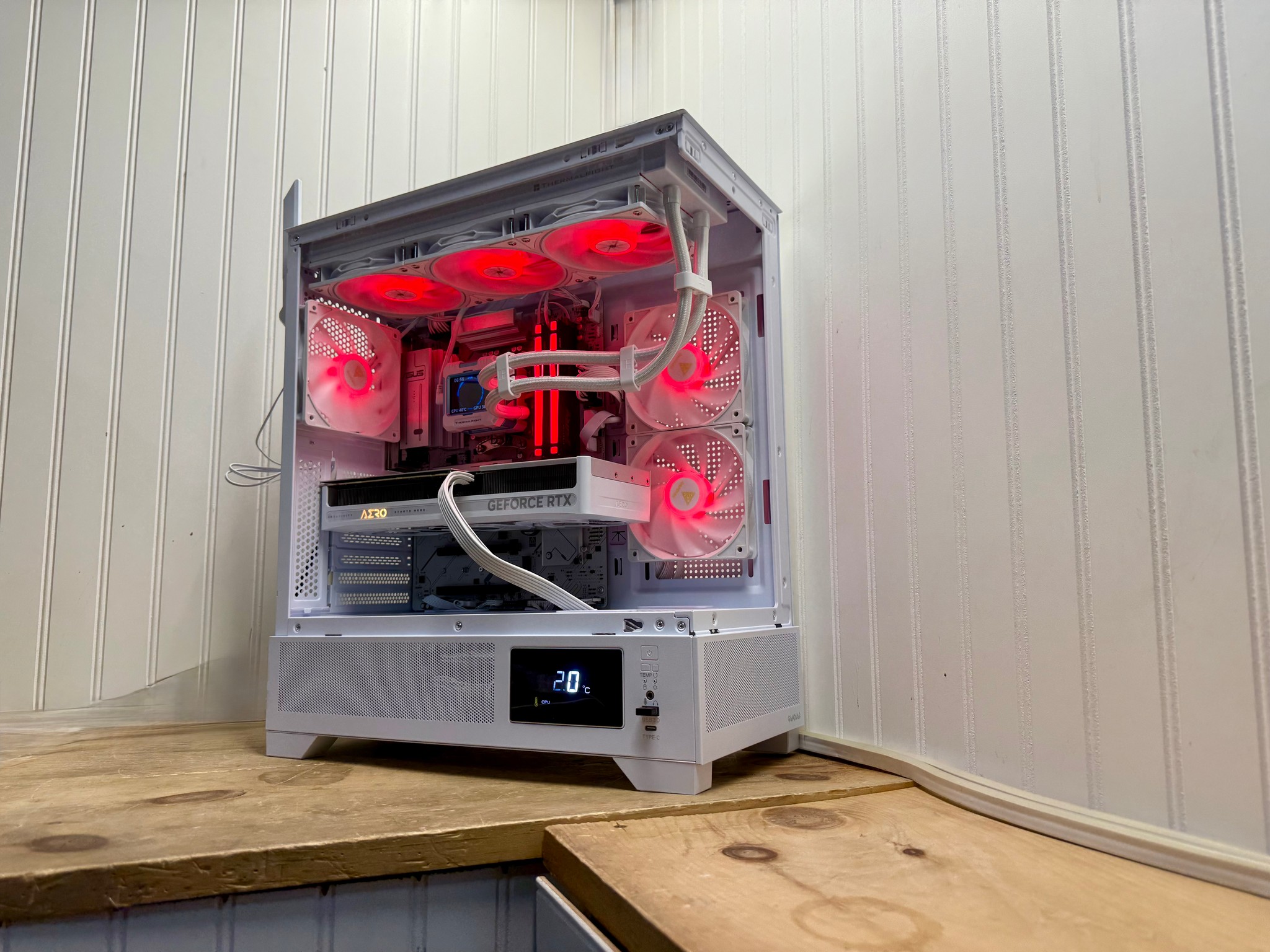 ⚡ FROST TITAN – RTX 5080 + Ryzen 7 9800X3D | 360mm AIO | 32G DDR5 FLAGSHIP 4K GAMING BEAST ⚡