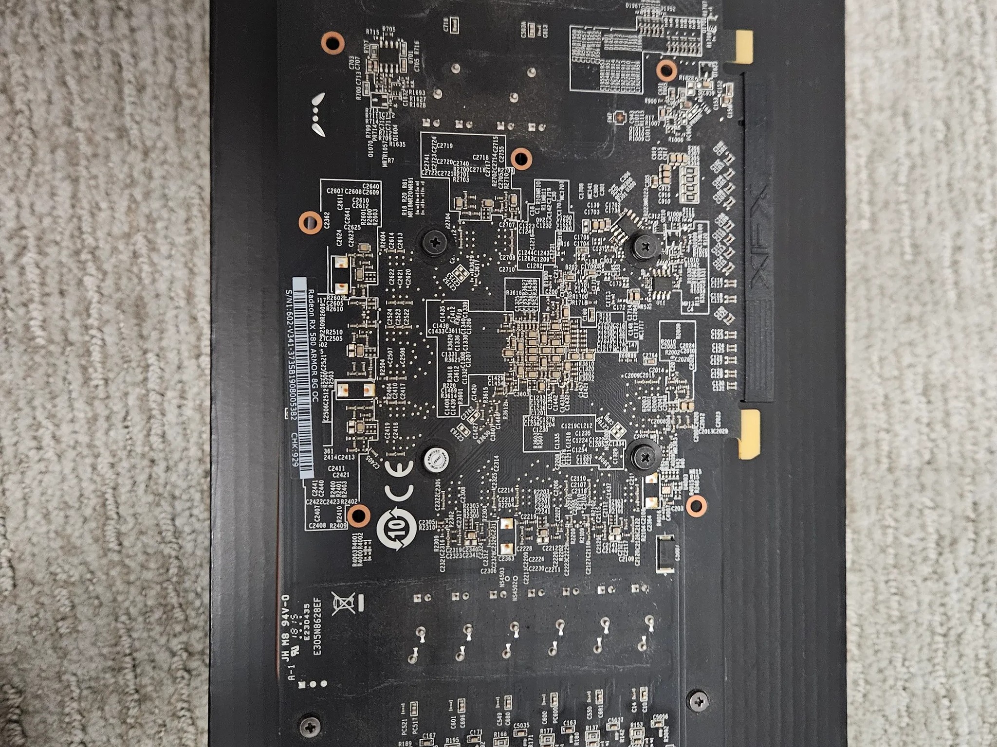 MSI Radeon RX 580 Armor 8G
