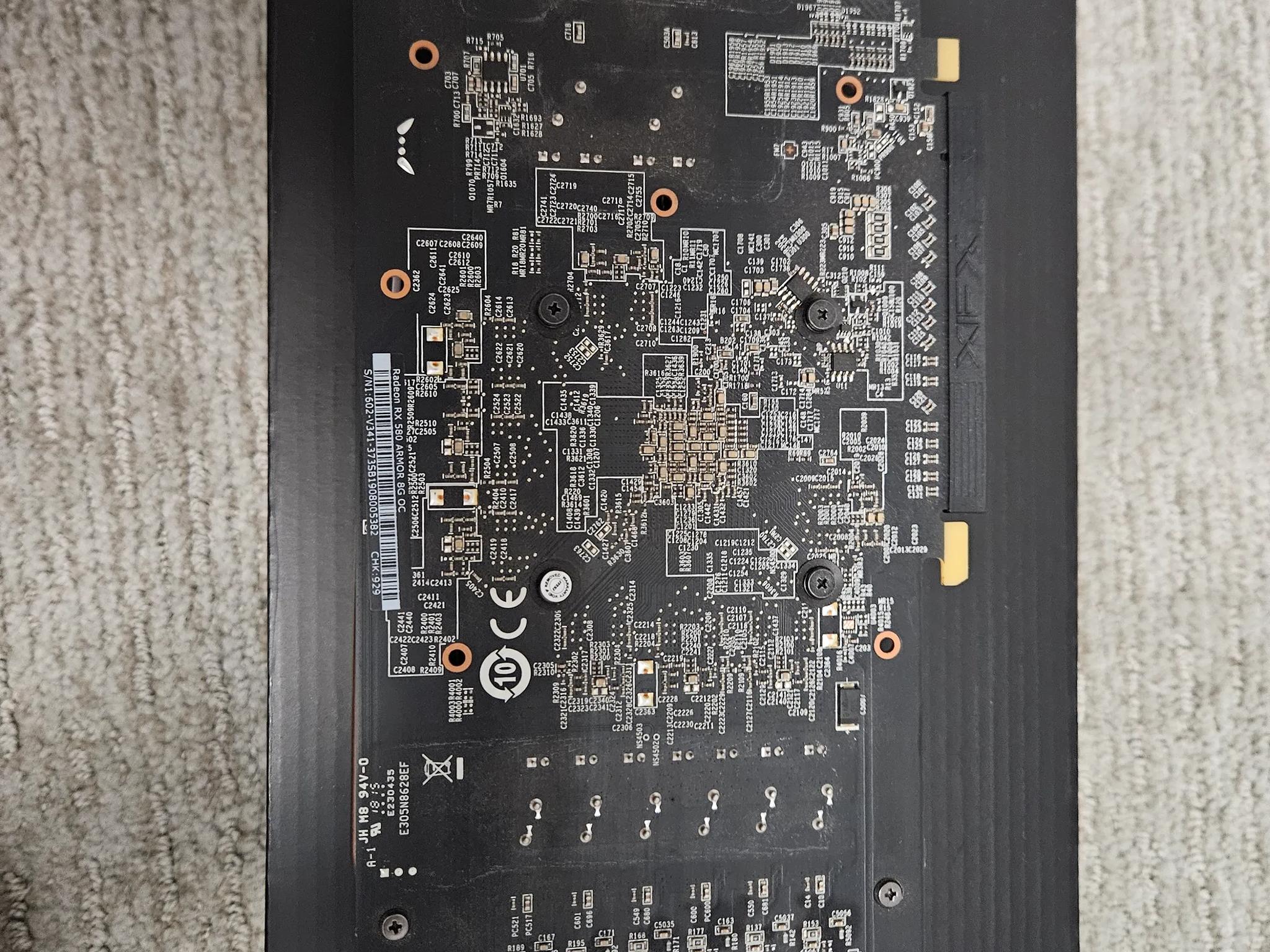 MSI Radeon RX 580 Armor 8G
