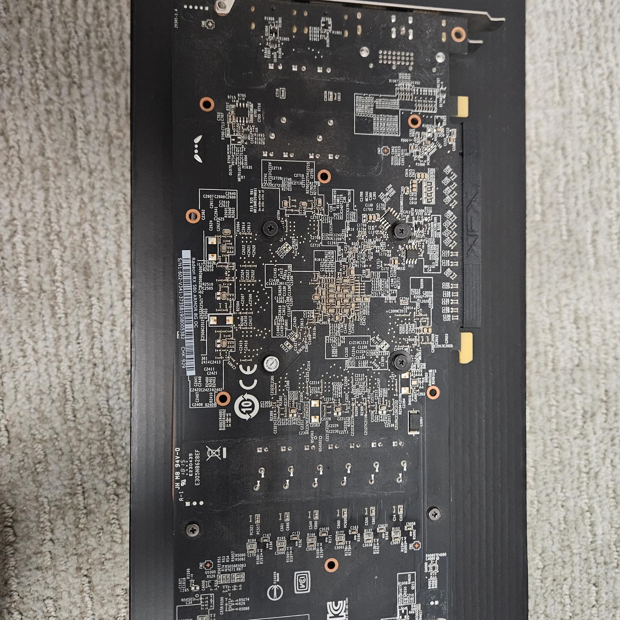 MSI Radeon RX 580 Armor 8G