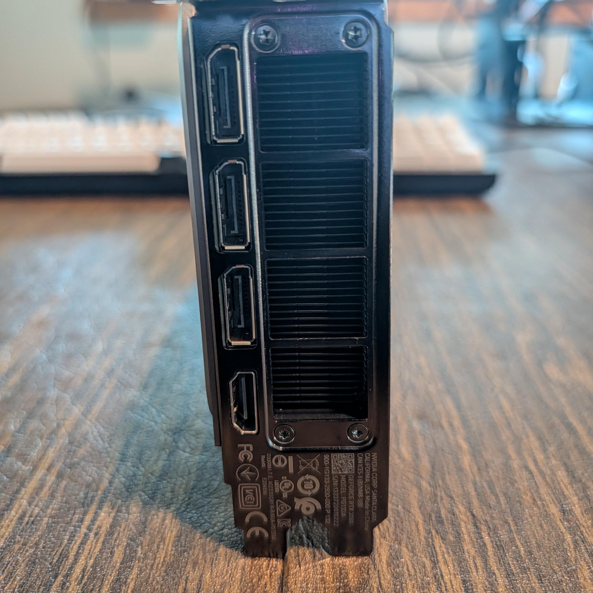 NVIDIA GeForce RTX 3080 Founders Edition 10GB GDDR6X