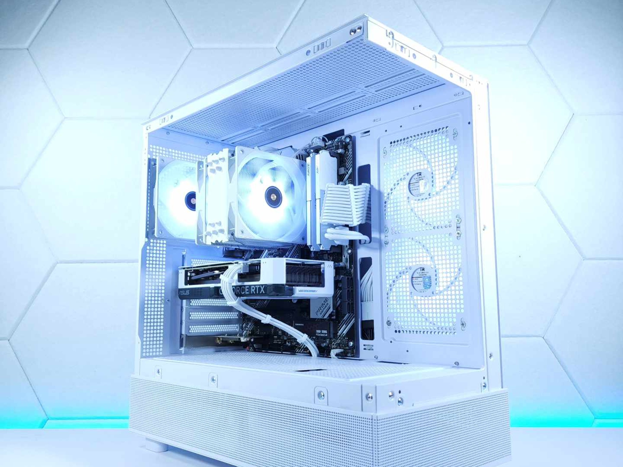 🤍🤍RTX 4060Ti || Ryzen 7 5700G || 1TB NVMe SSD || 32GB 3200MHz
